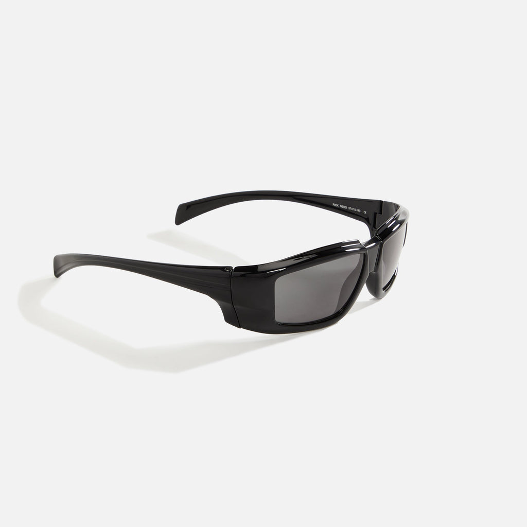 Rick Sunglasses Black Temple Rick owens – Гарантія оригінальності – вид ззаду