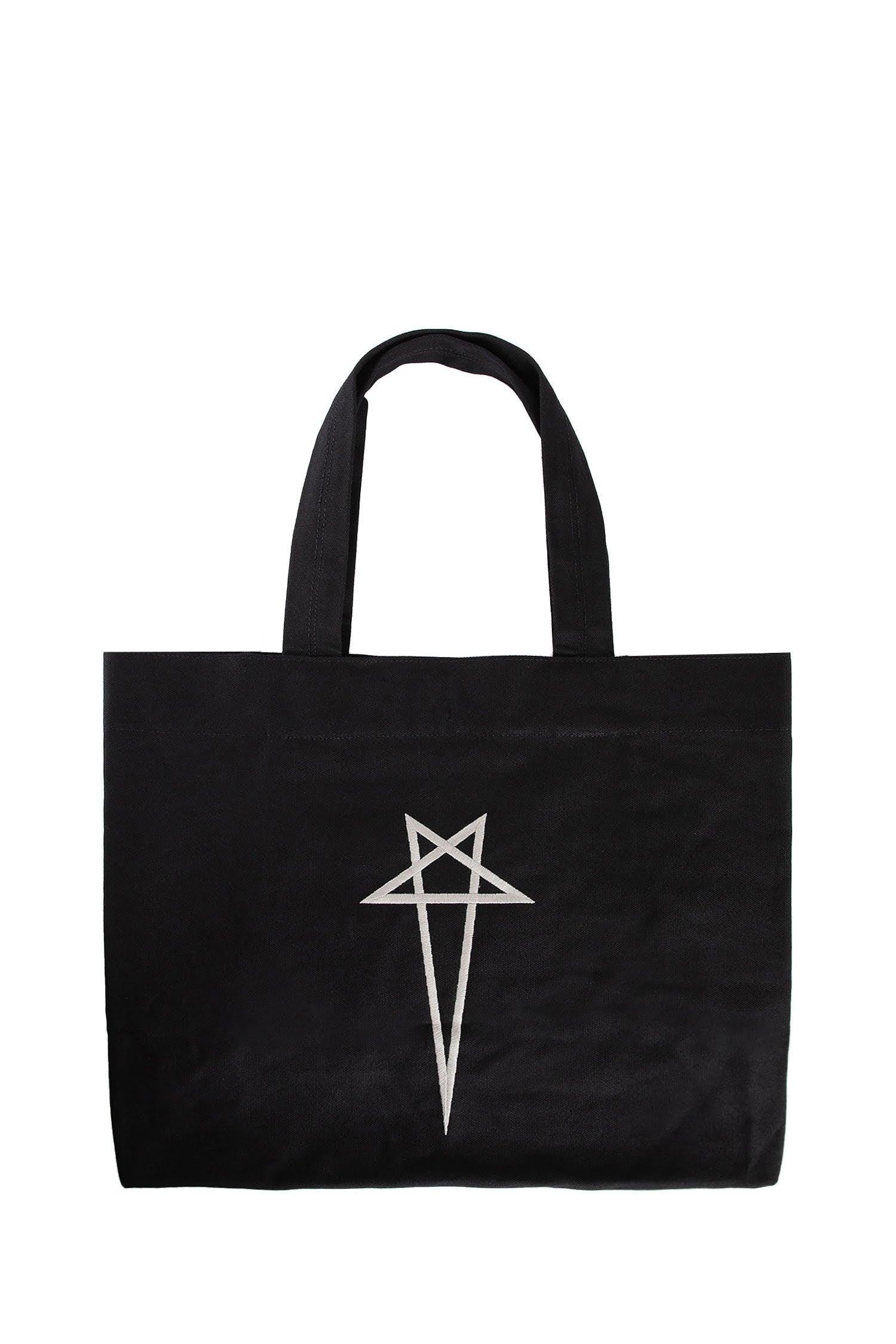 Оригінальна Beach Bag In Heavy Cotton Canvas Rick owens – боковий вид - RICK OWENS