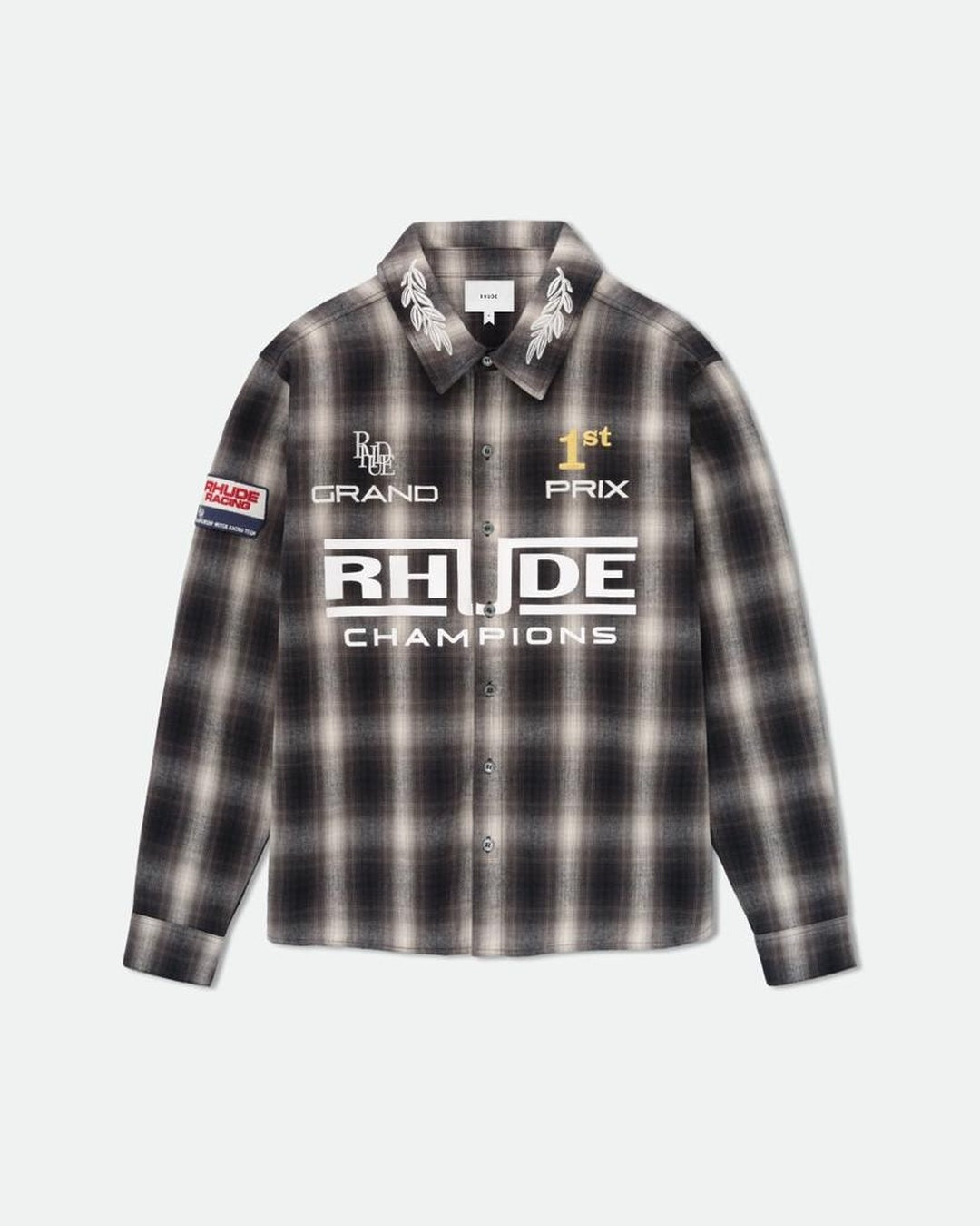 Racing Flannel Shirt Rhude оригінал – Купити в Україні – боковий вид