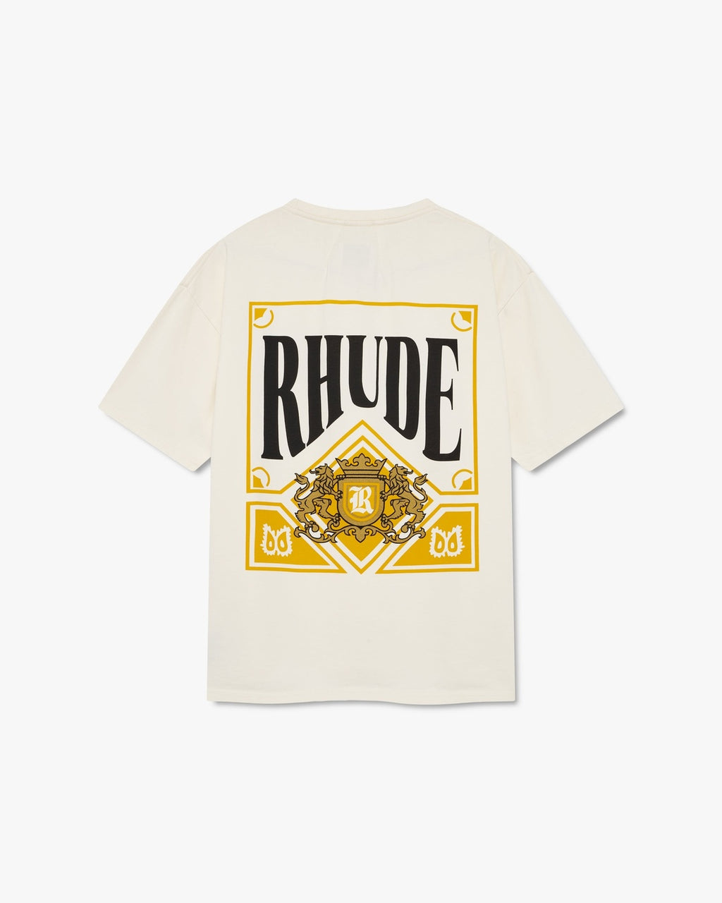 Playing Card Logo Cotton T-Shirt Rhude оригінал – Купити в Україні – вид ззаду