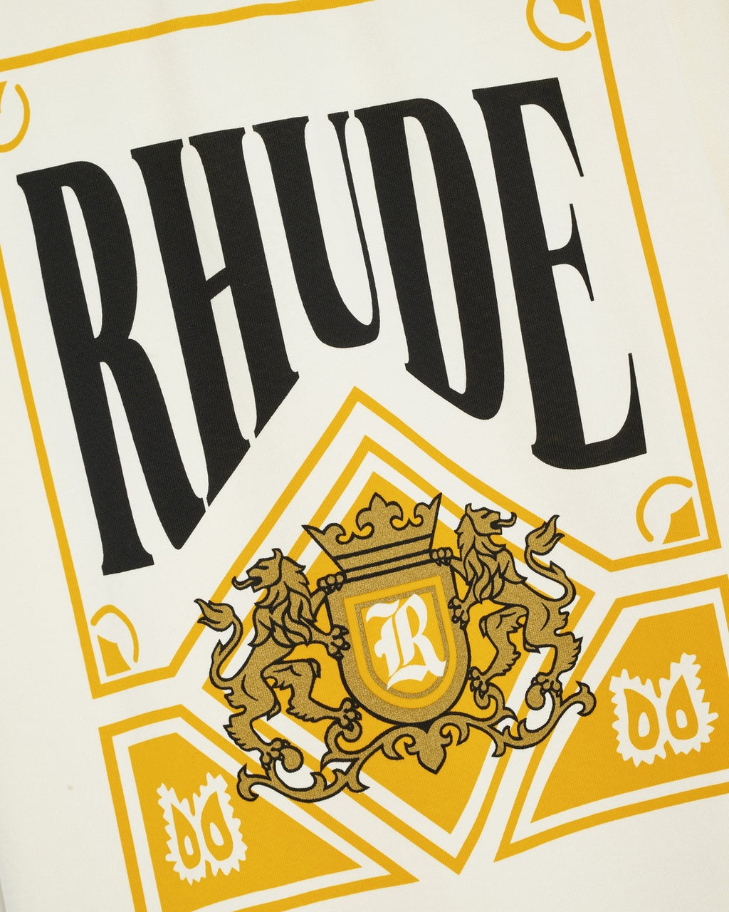 Playing Card Logo Cotton T-Shirt Rhude оригінал – Купити в Україні – збільшений вид