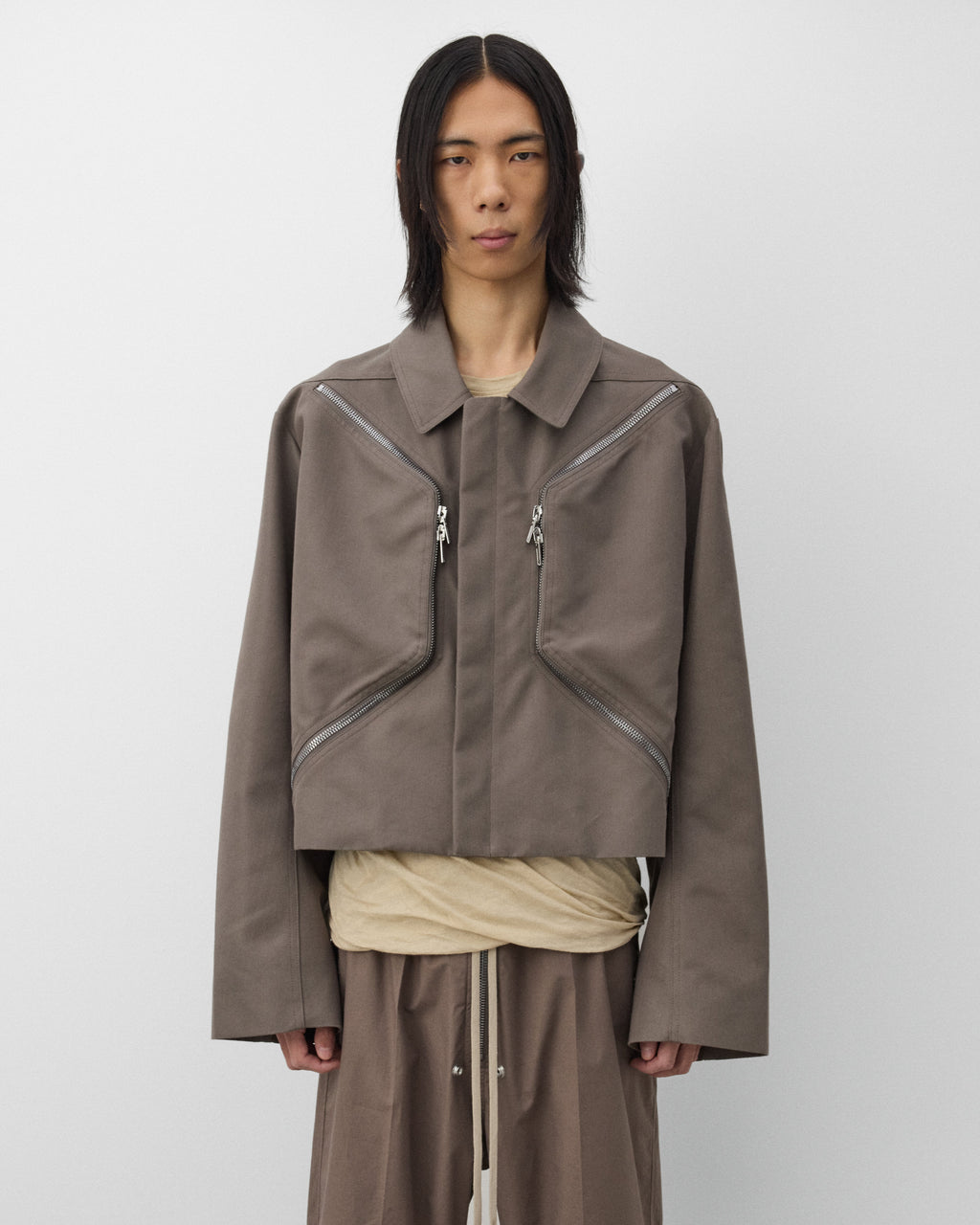 Оригінальна Mens Heizer Mac Jacket Rick owens – детальний вид