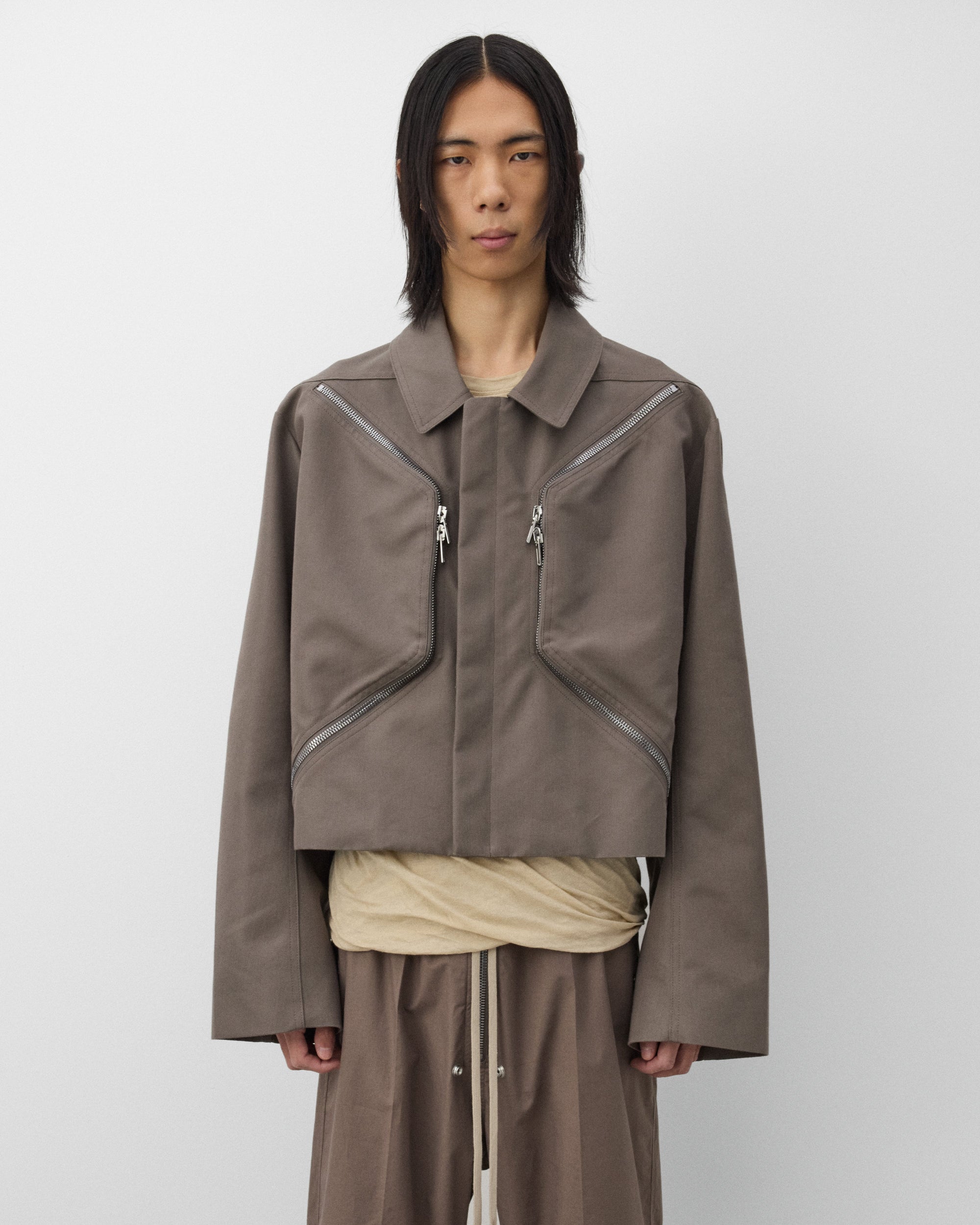 Оригінальна Mens Heizer Mac Jacket Rick owens – детальний вид