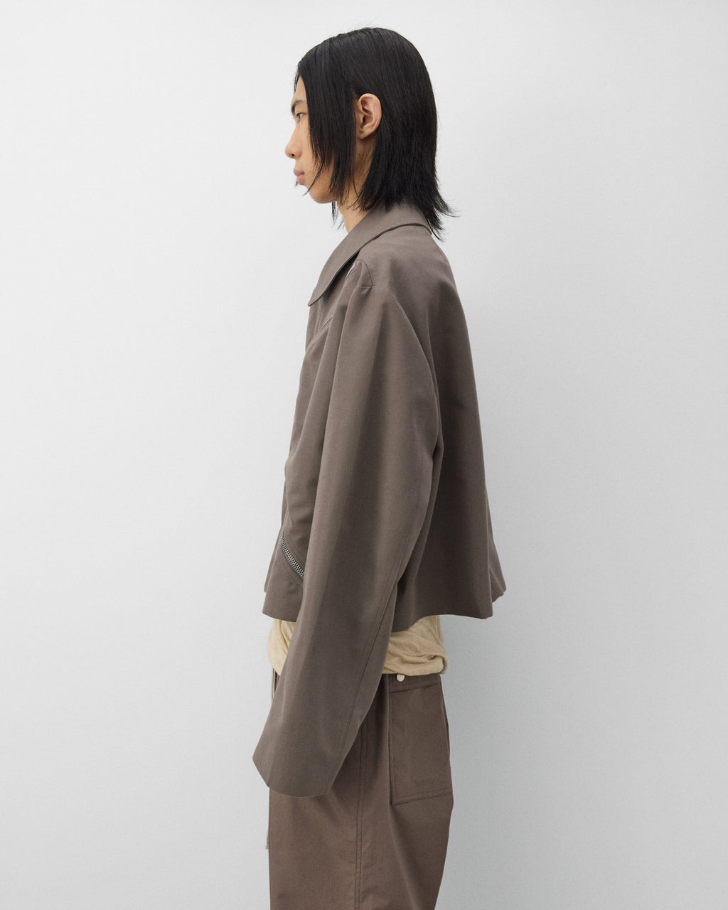 Оригінальна Mens Heizer Mac Jacket Rick owens – збільшений вид
