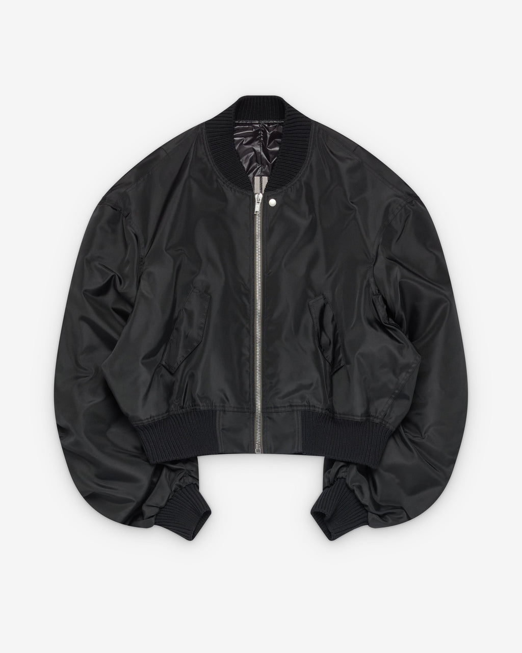Оригінальна Mens Secchia Flight Jacket Rick owens – боковий вид