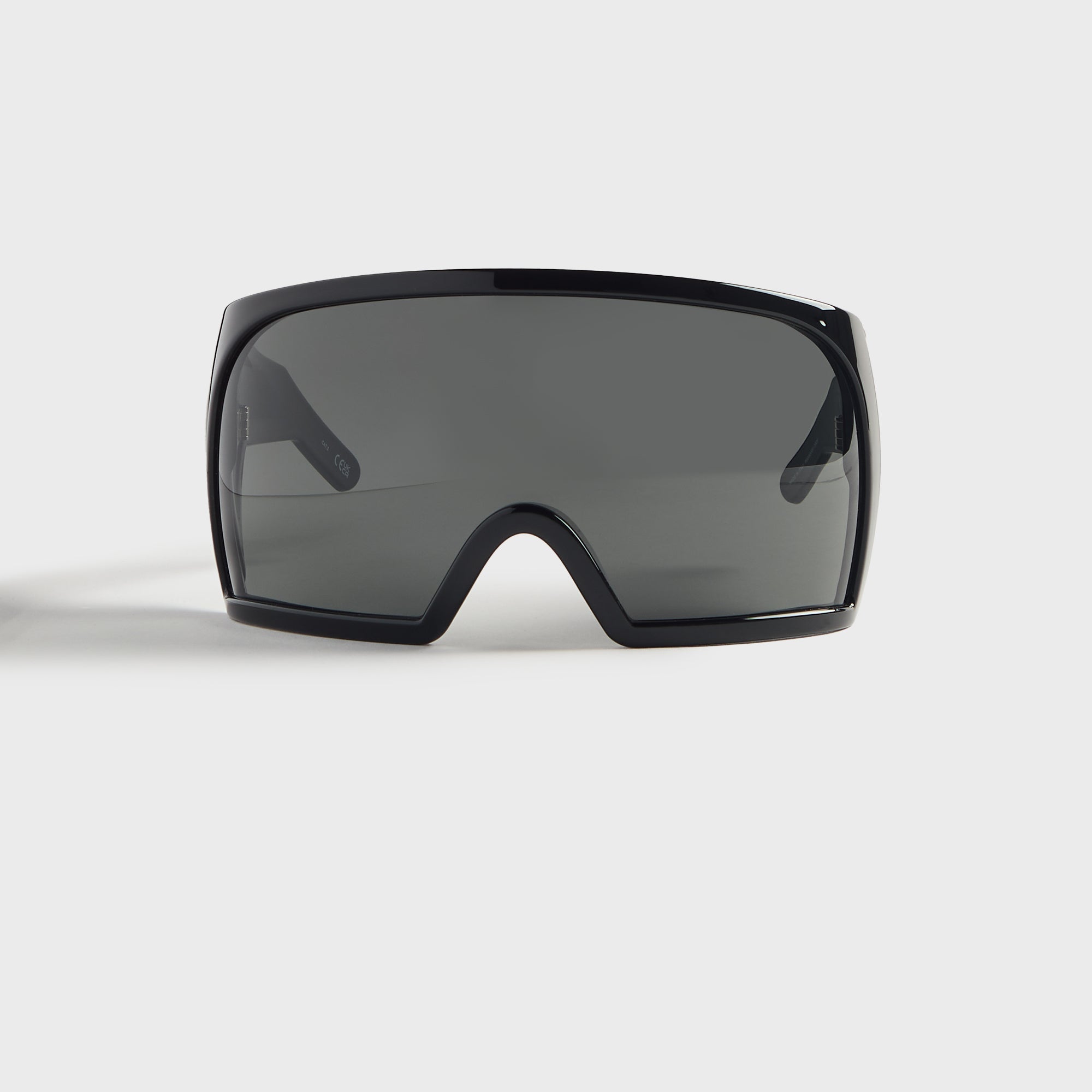 Kriester Shiny Sunglasses Black Rick owens – Гарантія оригінальності – боковий вид