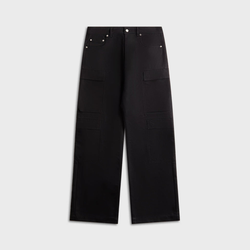 Geth Cargo Pant Black Rick owens – Гарантія оригінальності – боковий вид