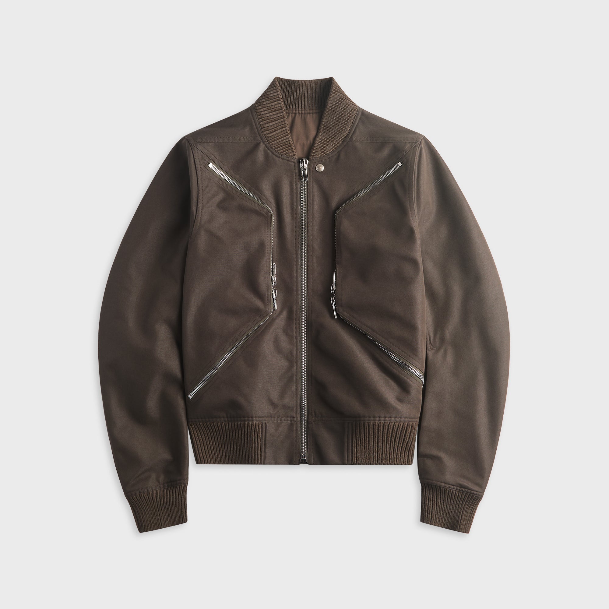 Heizer Flight Bomber Jacket Dark Dust Rick owens оригінал – Купити в Україні – боковий вид
