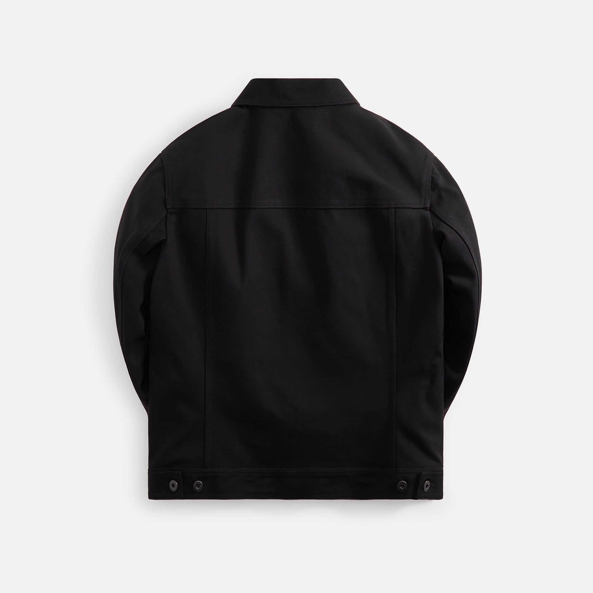 Оригінальна Trucker Jacket Black Rick owens – вид ззаду