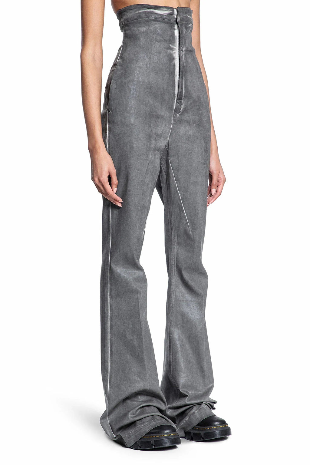 Woman Grey Jeans Rick owens – Гарантія оригінальності – детальний вид