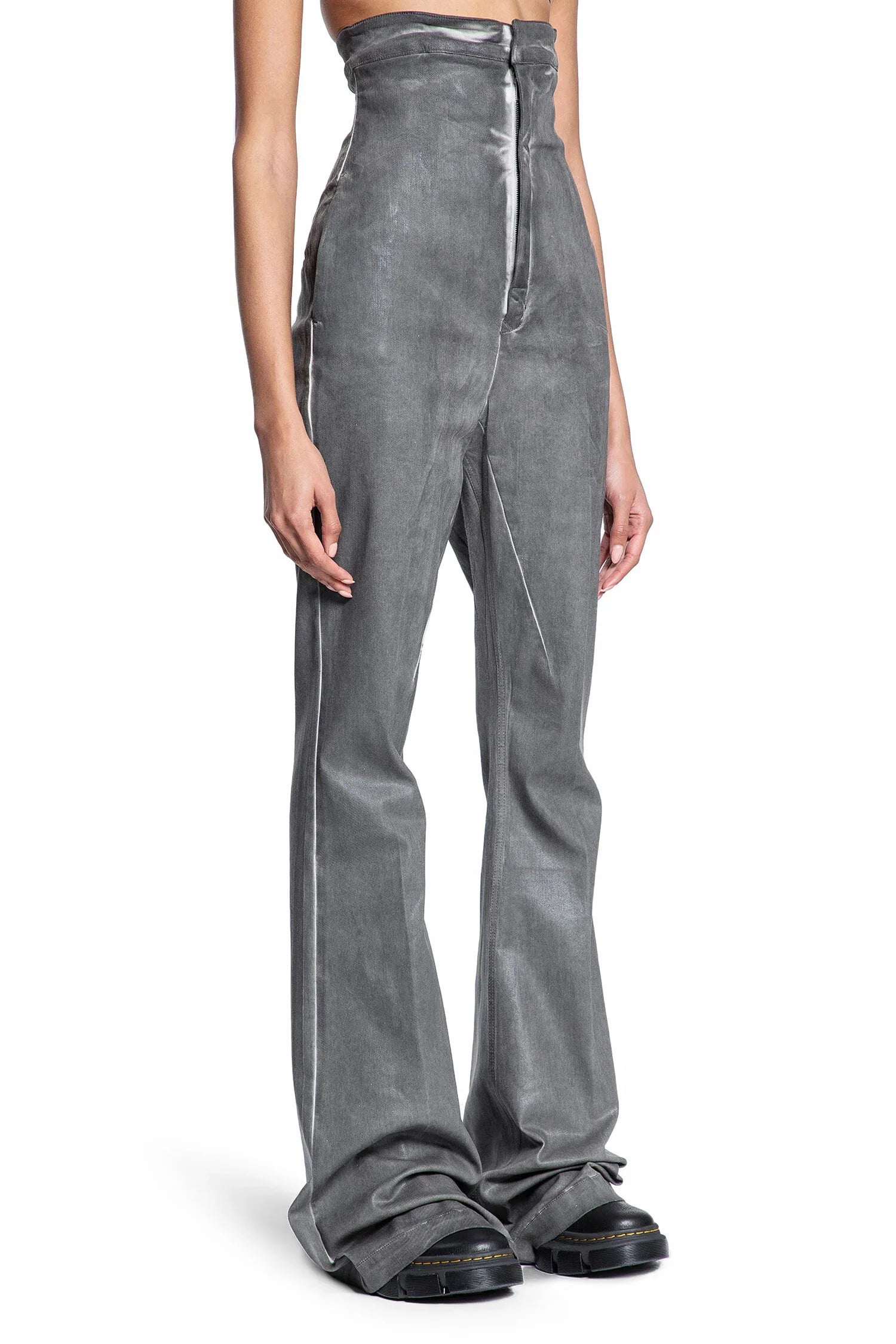 Woman Grey Jeans Rick owens – Гарантія оригінальності – детальний вид