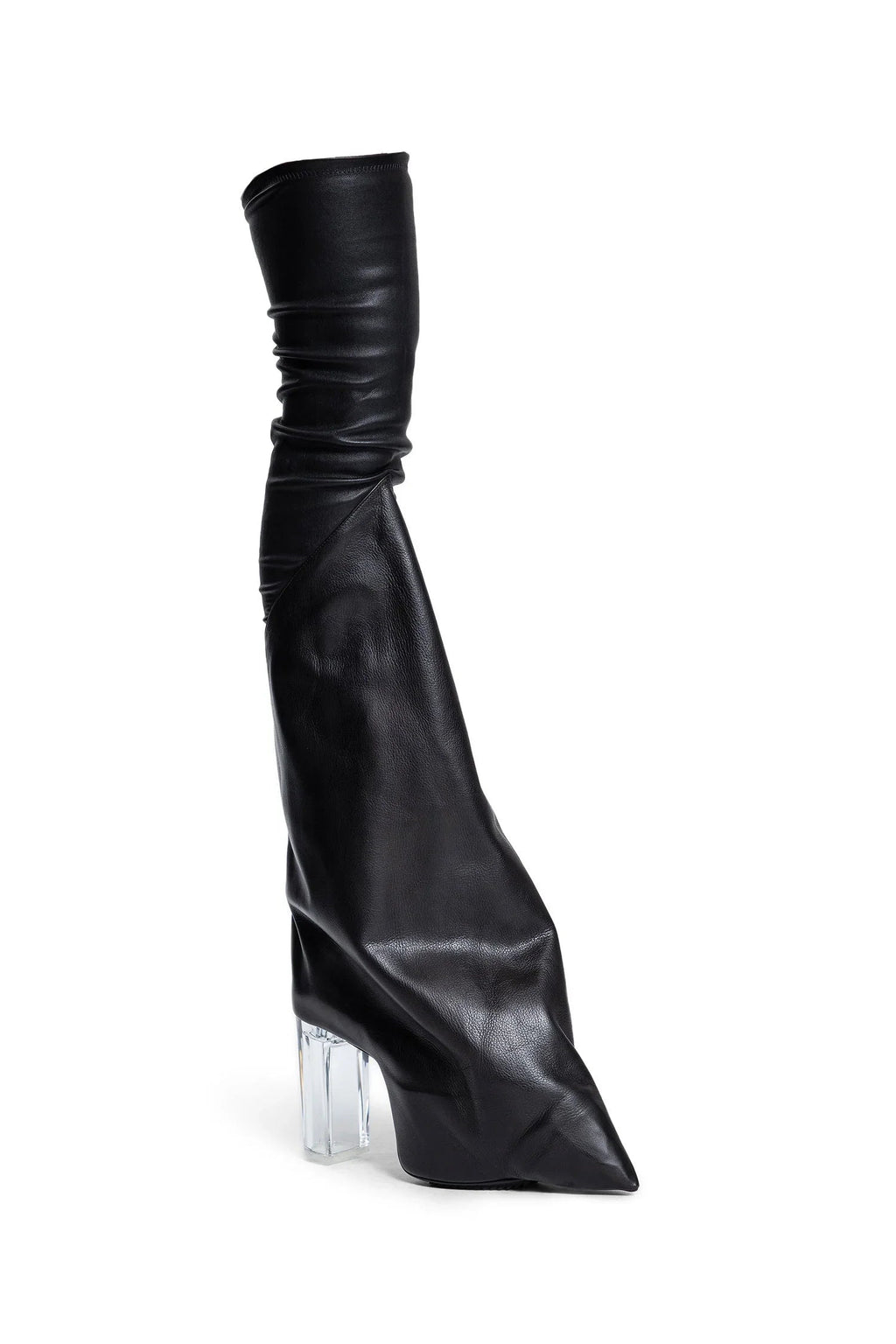Hollywood Taco In Stretch Lamb Leather Rick owens – Гарантія оригінальності – боковий вид