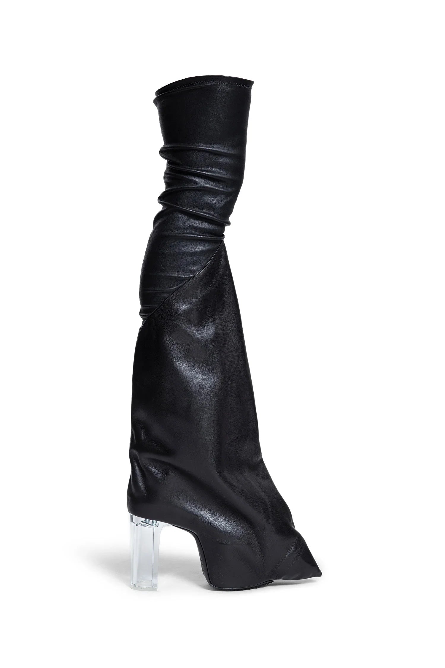 Hollywood Taco In Stretch Lamb Leather Rick owens – Гарантія оригінальності – вид ззаду