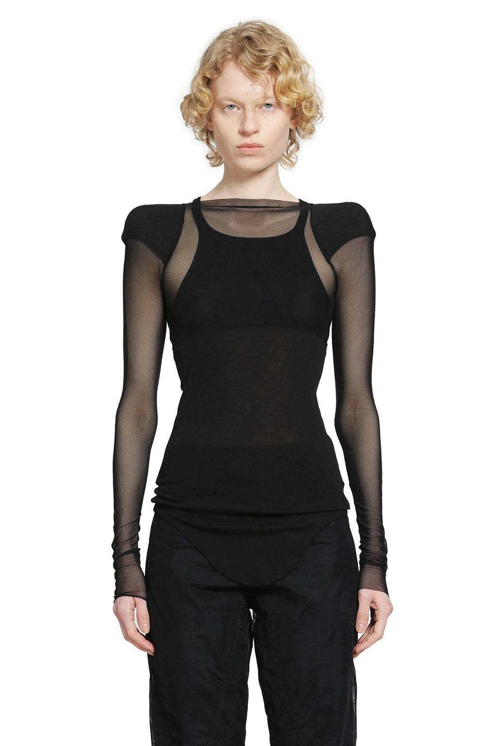 Оригінальна Temple Helm Top Rick owens – боковий вид