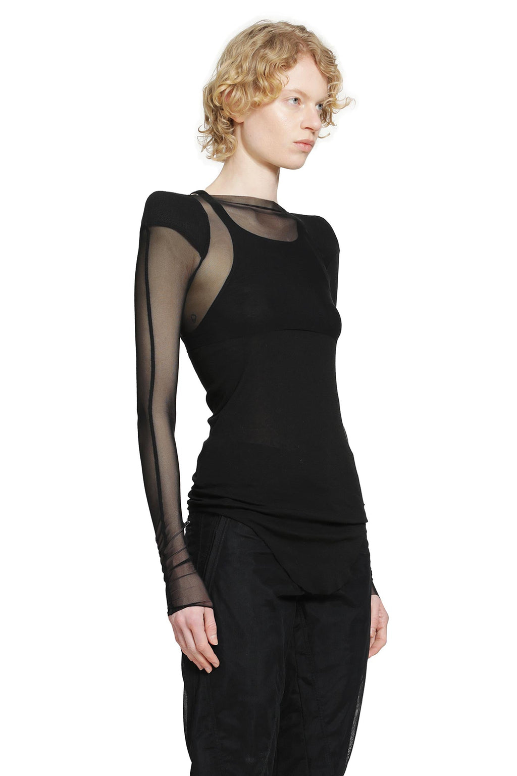 Оригінальна Temple Helm Top Rick owens – вид ззаду