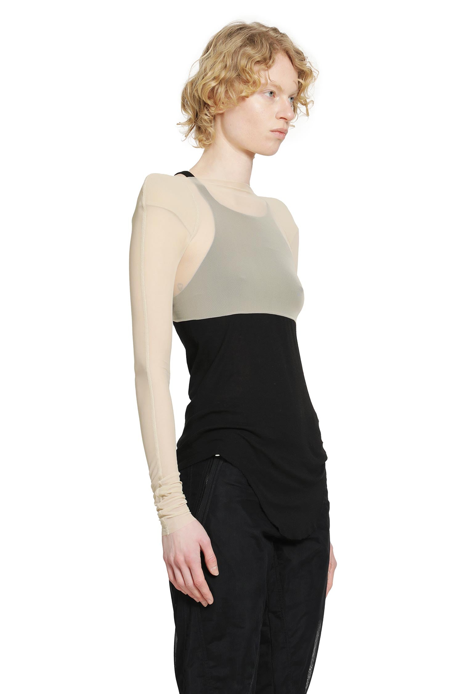 Оригінальна Temple Helm Top Rick owens – вид ззаду