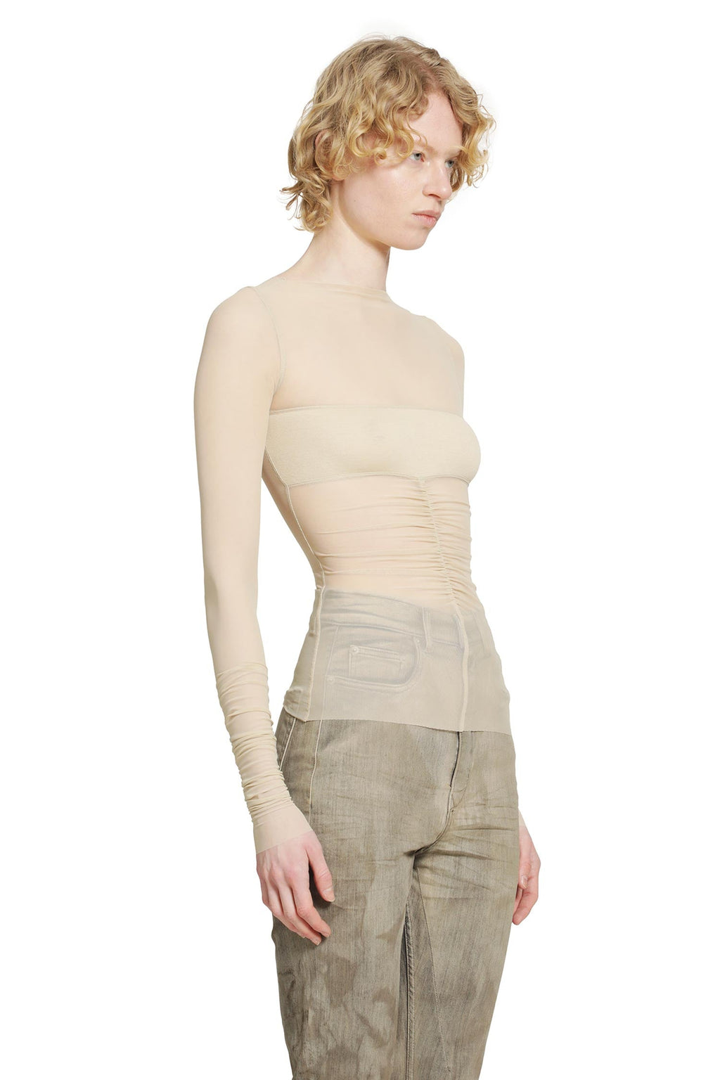 Temple Bandeau Top Rick owens – Гарантія оригінальності – вид ззаду