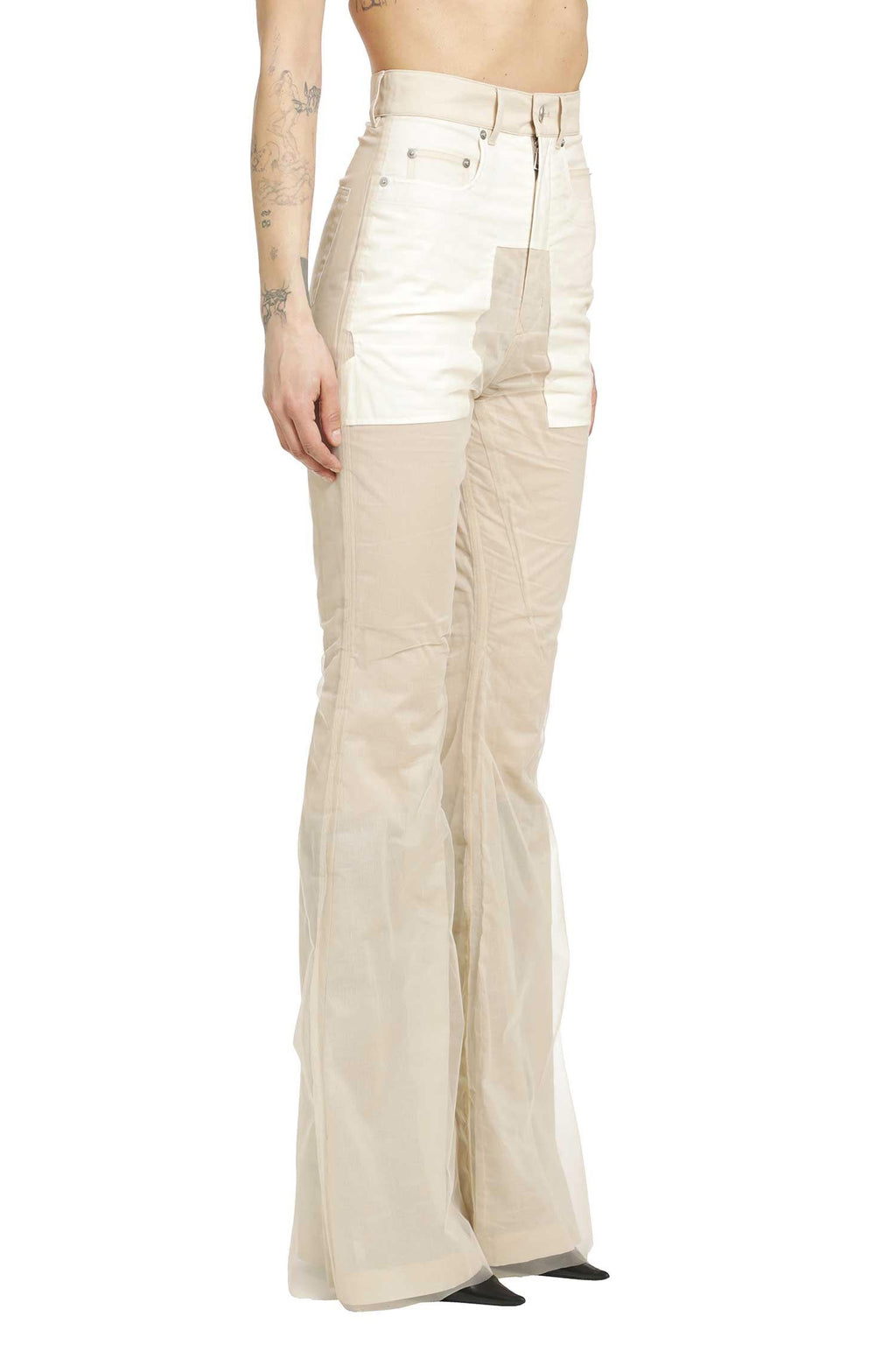 Temple Bolan Flared Trousers Rick owens – Гарантія оригінальності – детальний вид