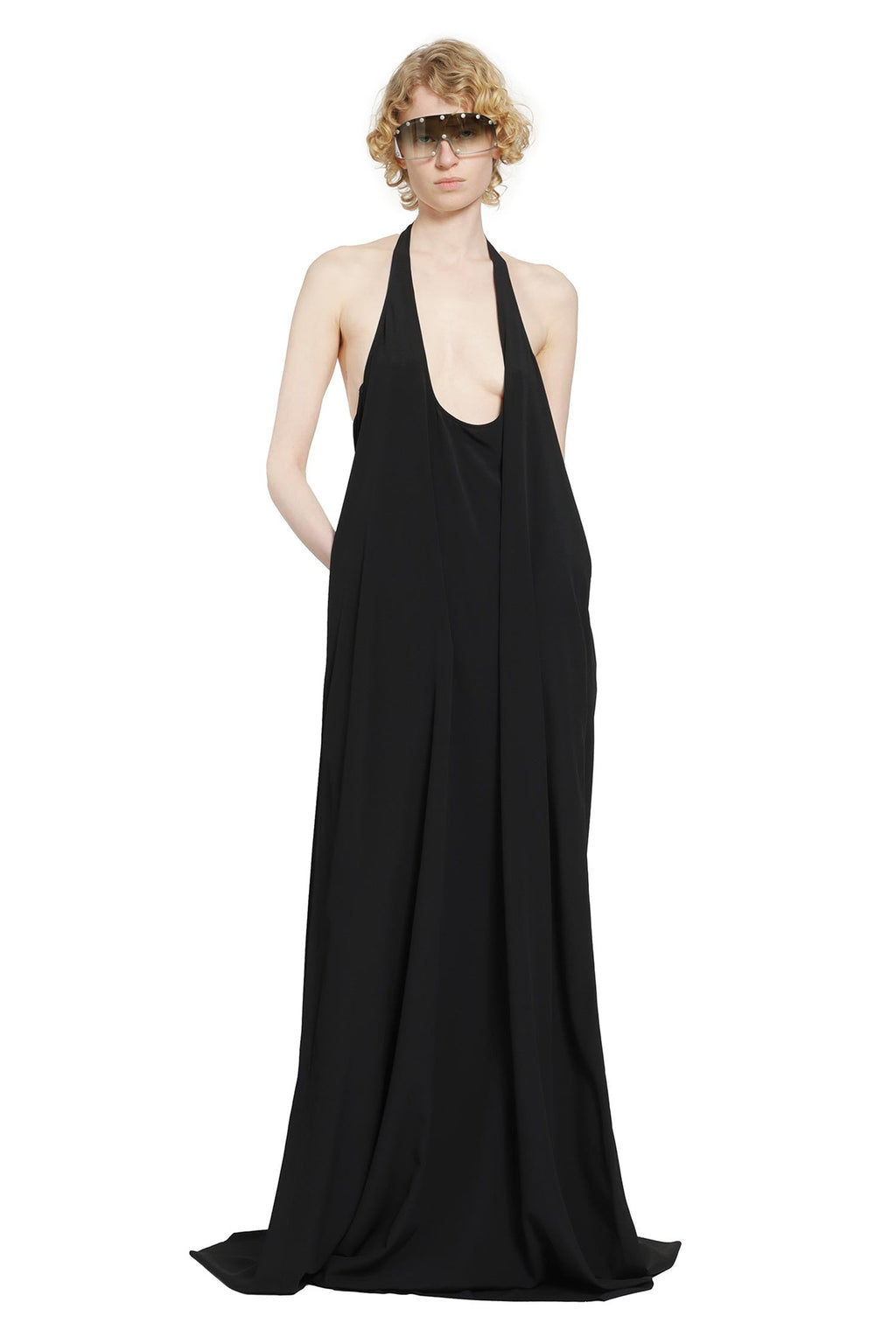 Оригінальна Temple Haltar Gown Rick owens – боковий вид