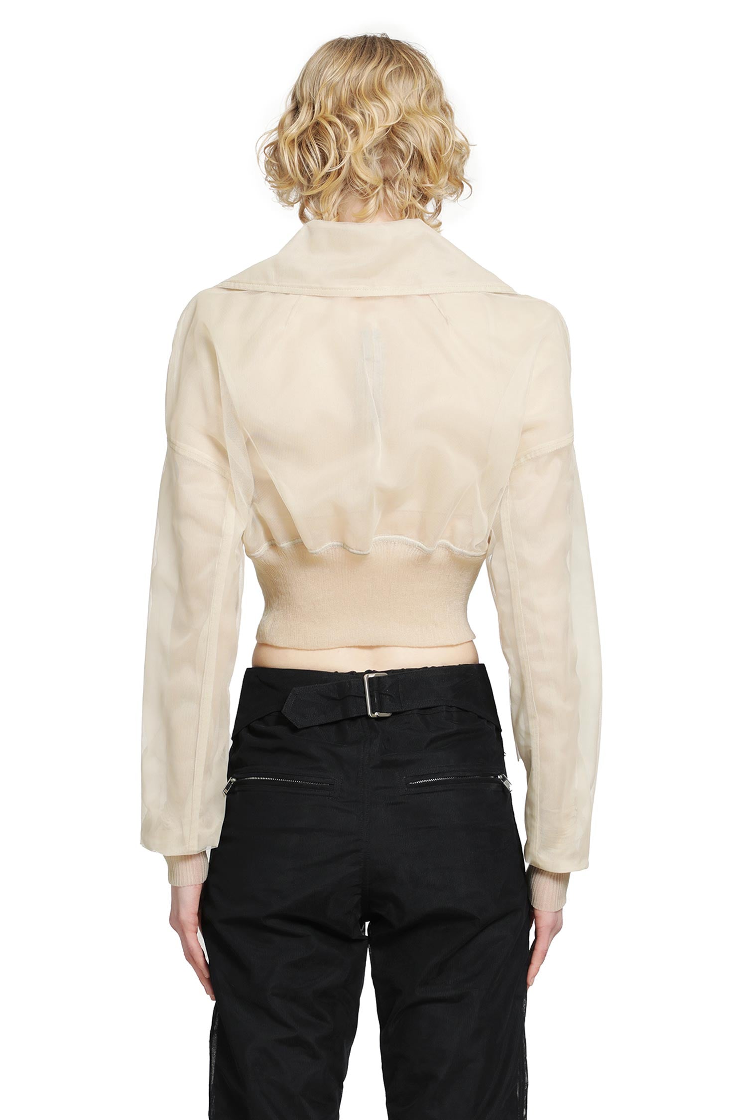 Dracucollar Cropped Bomber Jacket Rick owens оригінал – Купити в Україні – детальний вид