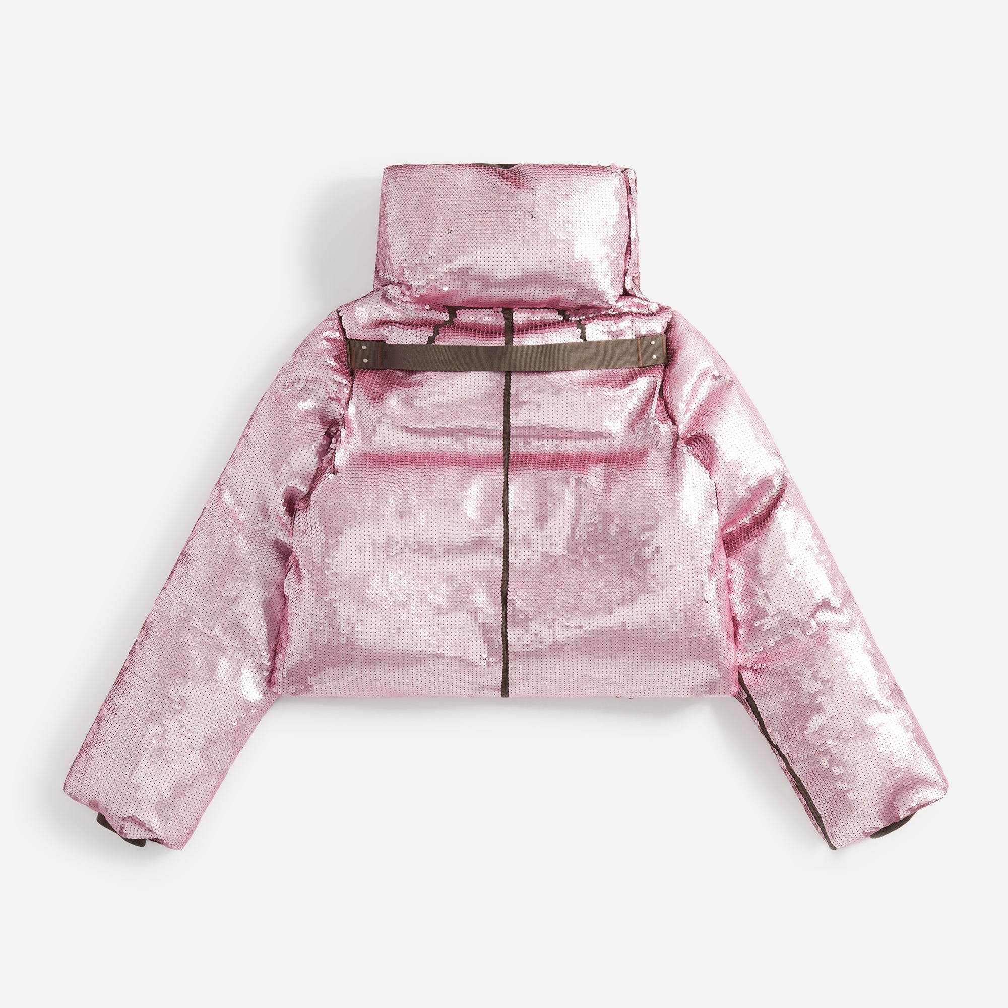 Оригінальна Funnel Neck Jacket Dust Rick owens – вид ззаду