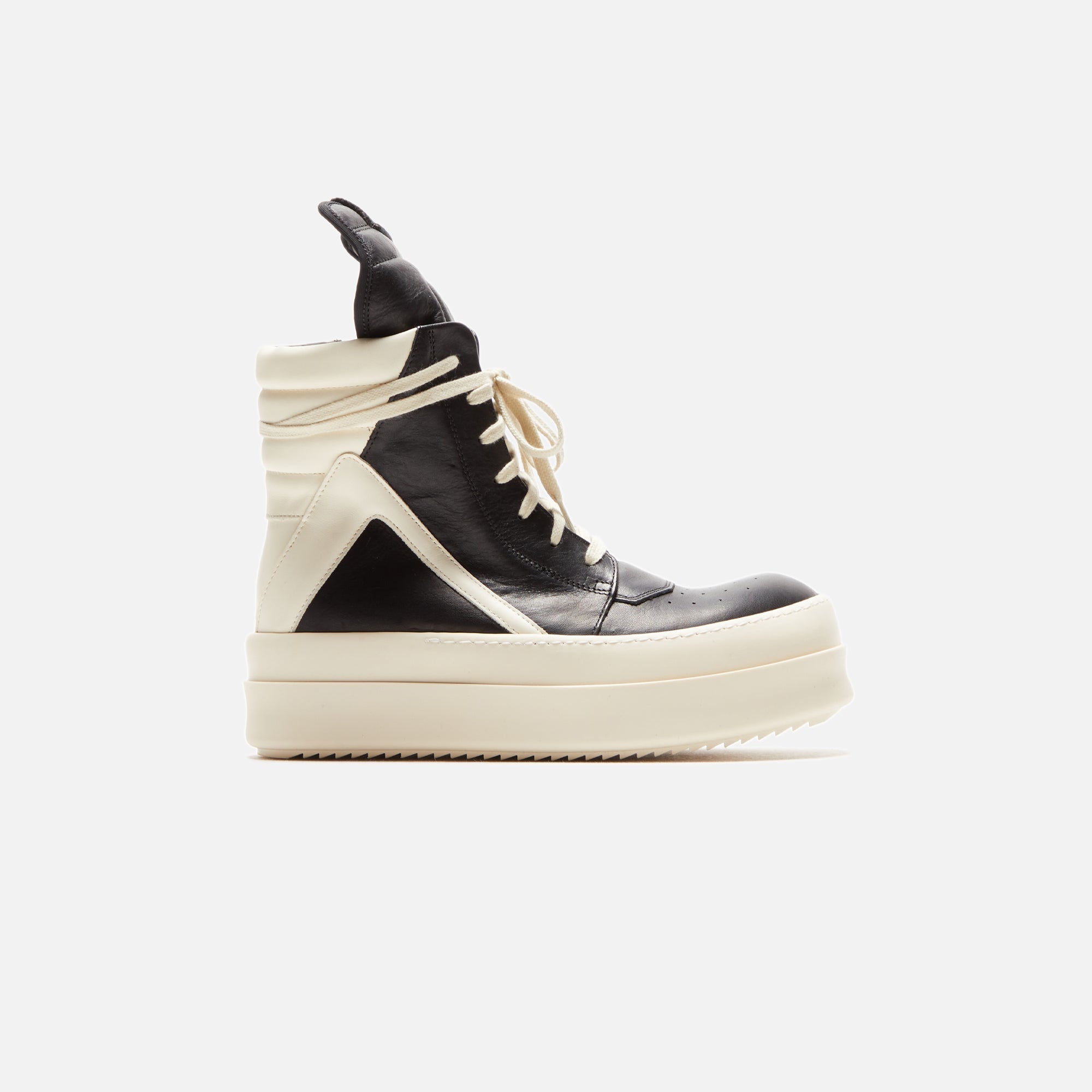 Оригінальна Wmns Mega Bumper Geobasket Black Rick owens – боковий вид