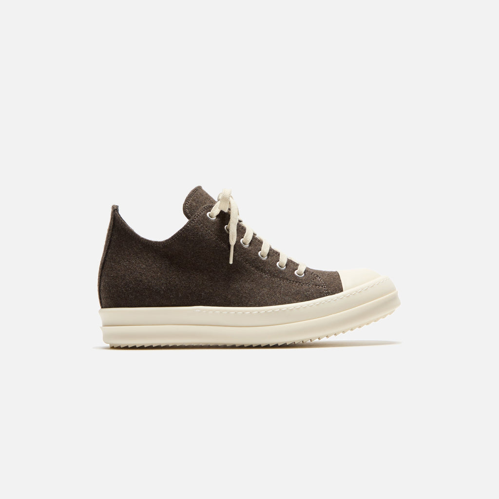 Wmns Porterville Low Sneakers Brown Rick owens – Гарантія оригінальності – боковий вид