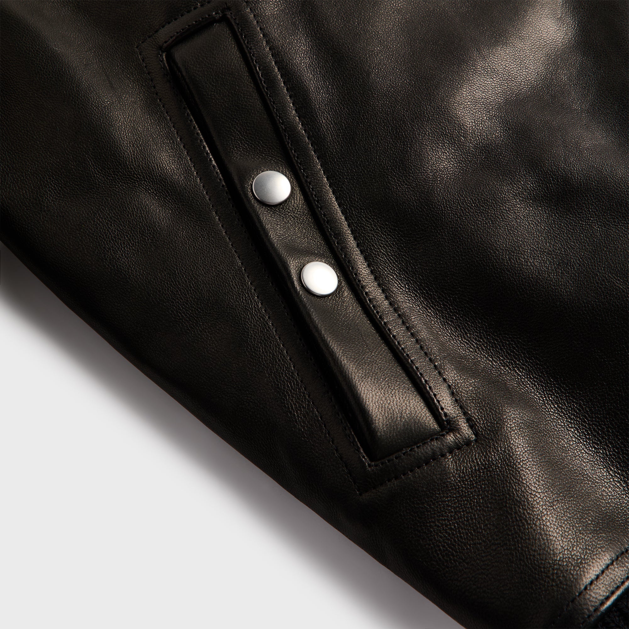 Оригінальна Concordians Dracucollar Flight Jacket Black Rick owens – детальний вид