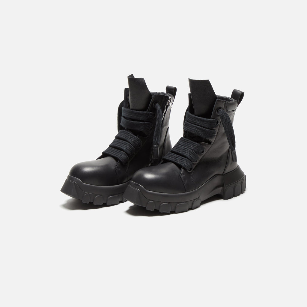 Оригінальна Jumbo Laced Bozo Tractor Boot Black Rick owens – збільшений вид