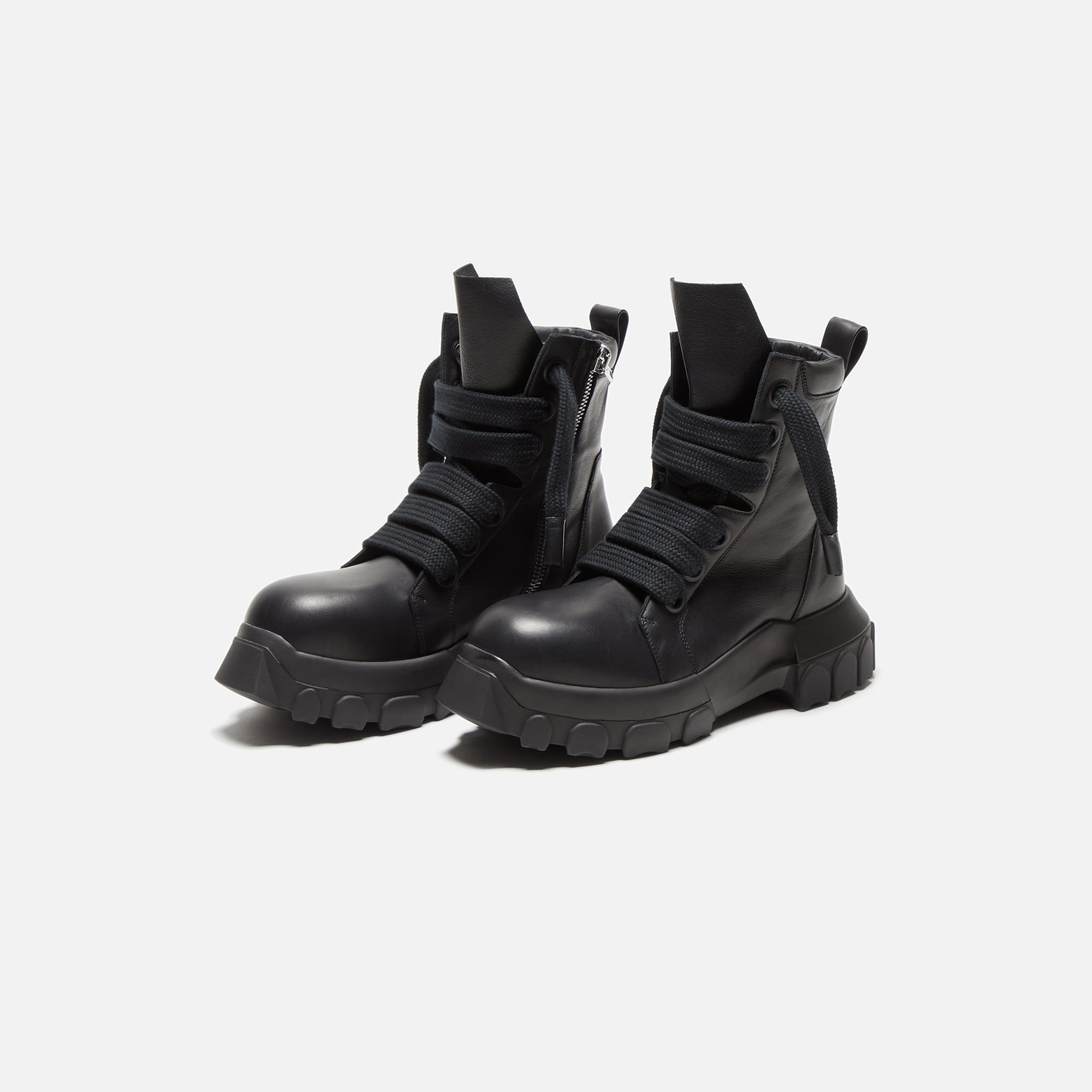 Оригінальна Jumbo Laced Bozo Tractor Boot Black Rick owens – збільшений вид