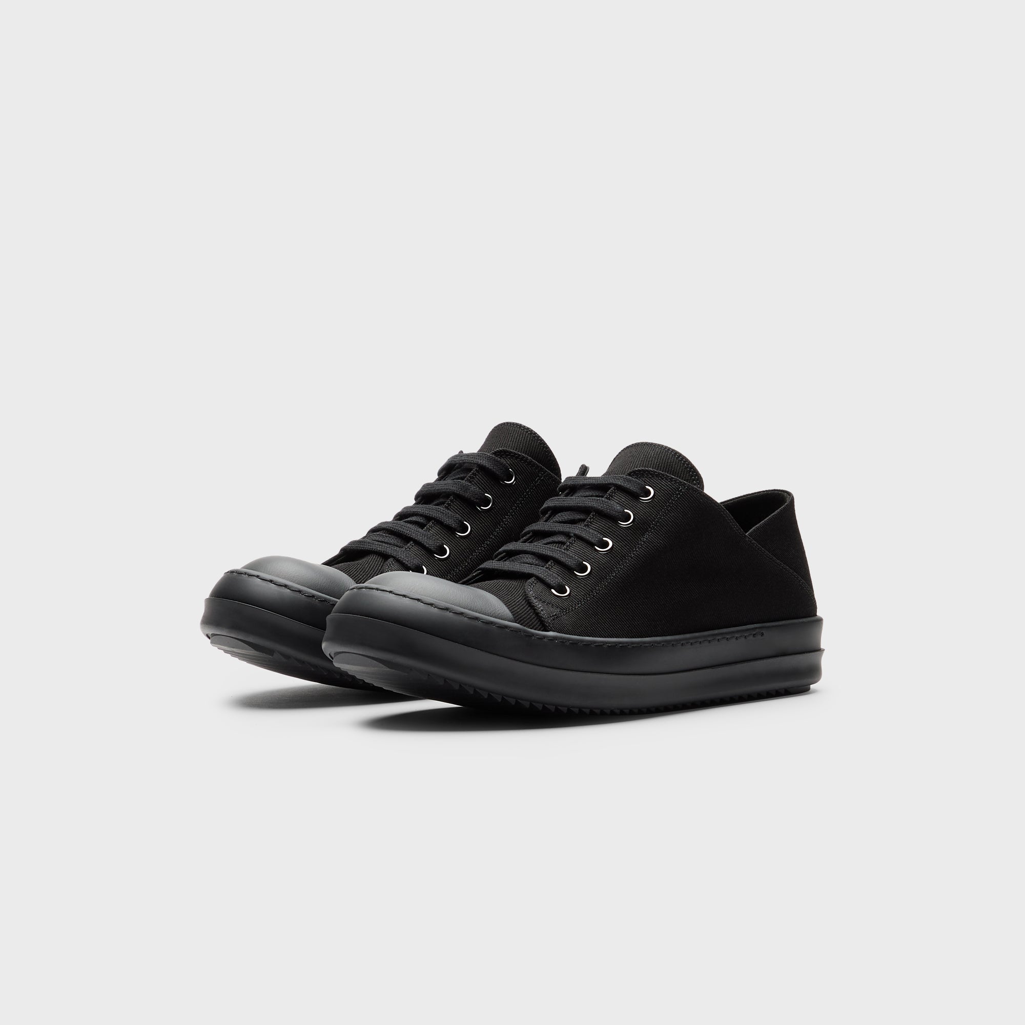 Wmns Slip On Scarpe In Denim All Black Rick owens оригінал – Купити в Україні – вид ззаду