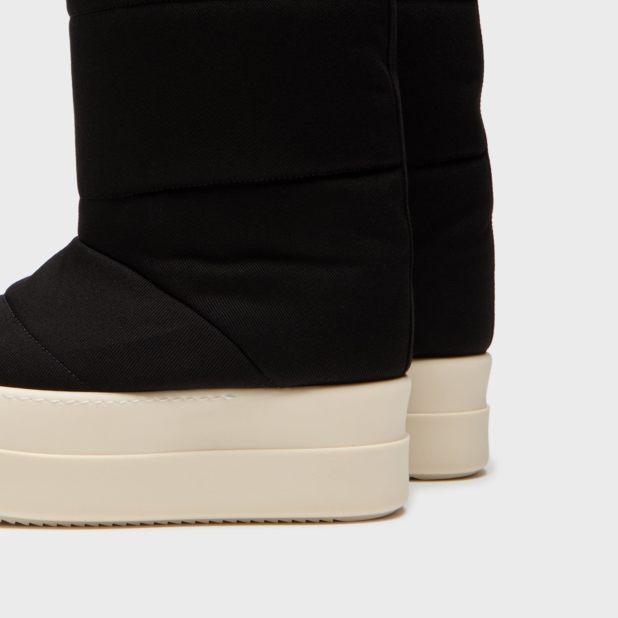 Оригінальна Wmns Drkshdw Mega Bumper Knee High Lunar Boots Black Rick owens – детальний вид
