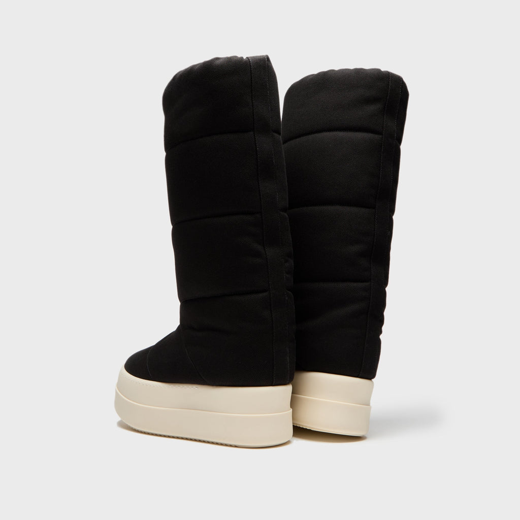 Оригінальна Wmns Drkshdw Mega Bumper Knee High Lunar Boots Black Rick owens – збільшений вид