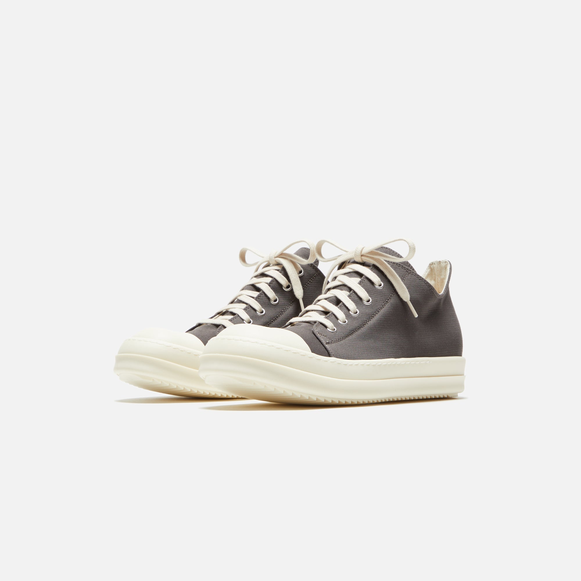 Vintage Low Sneakers Dark Dust Rick owens оригінал – Купити в Україні – вид ззаду