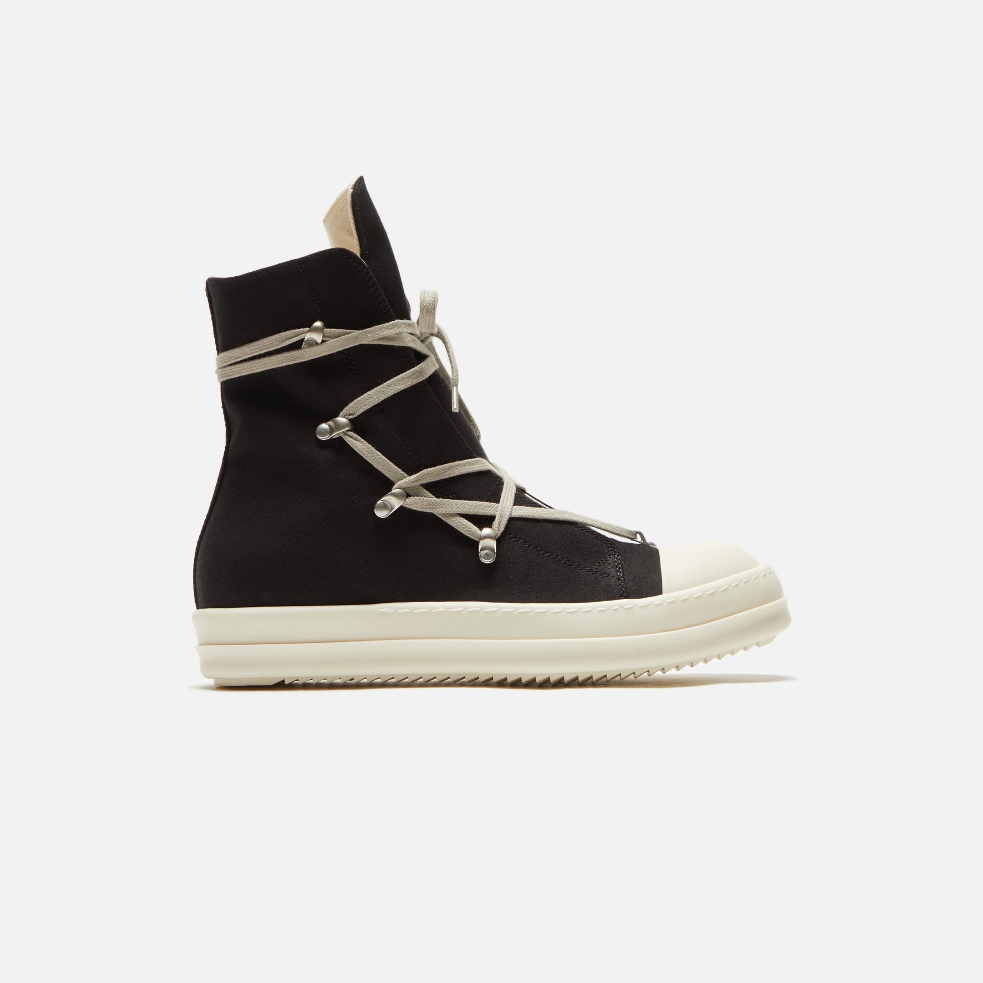 Hexa Sneakers Black Rick owens оригінал – Купити в Україні – боковий вид