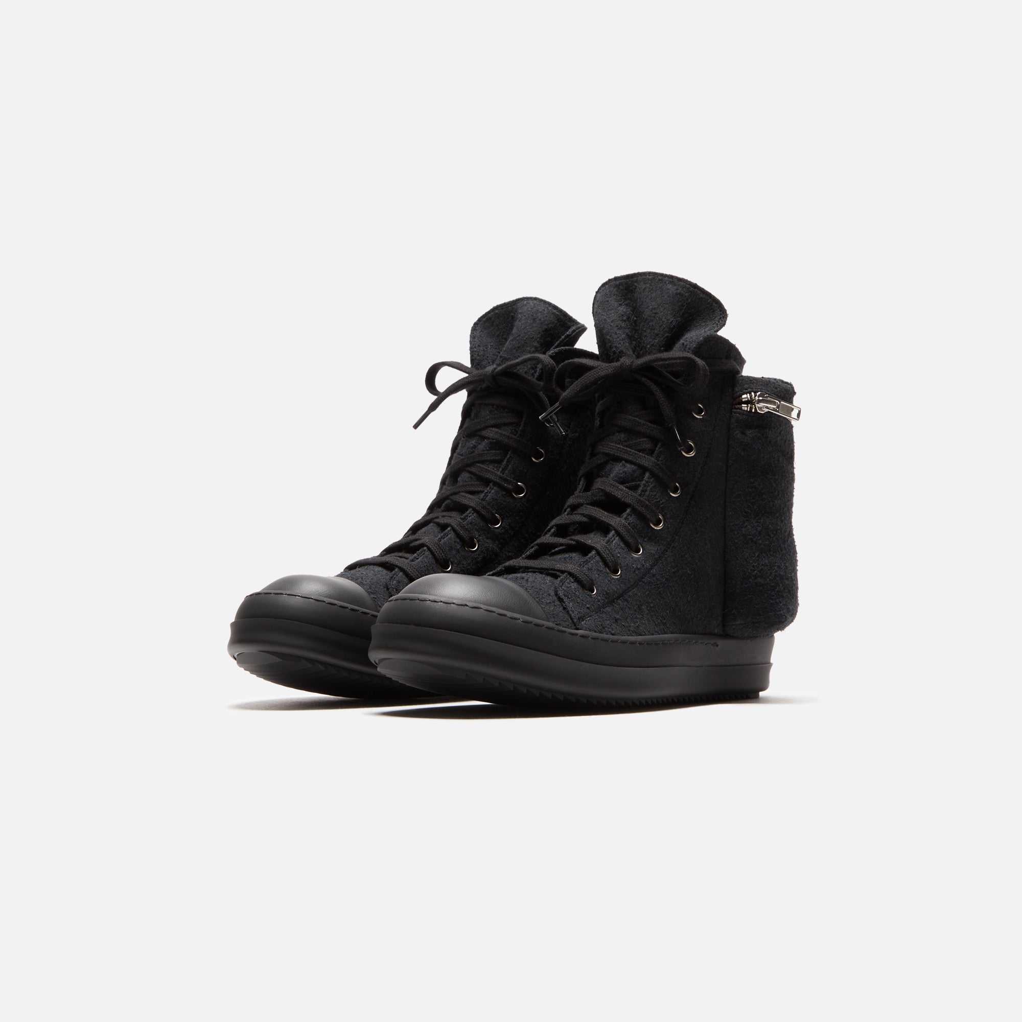 Cargo Sneakers Black Rick owens оригінал – Купити в Україні – вид ззаду