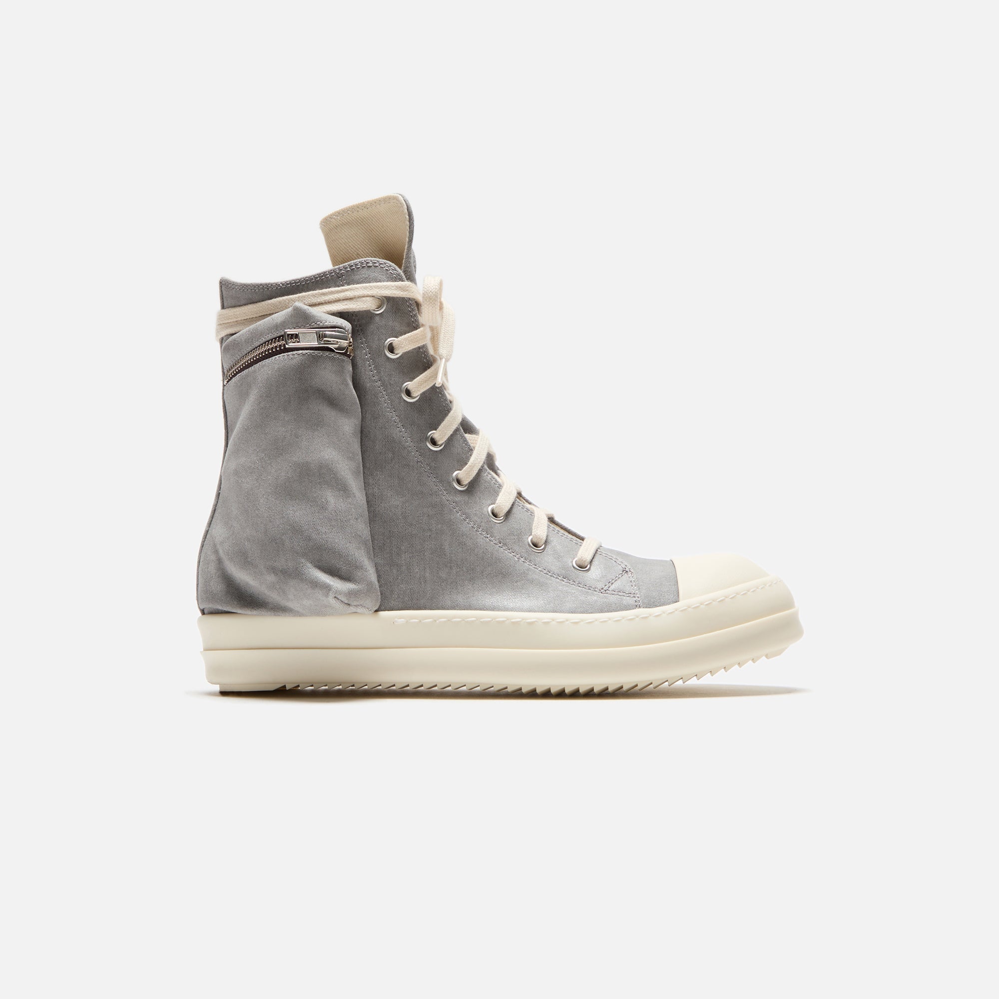 Cargo Sneakers Pearl Rick owens – Гарантія оригінальності – боковий вид