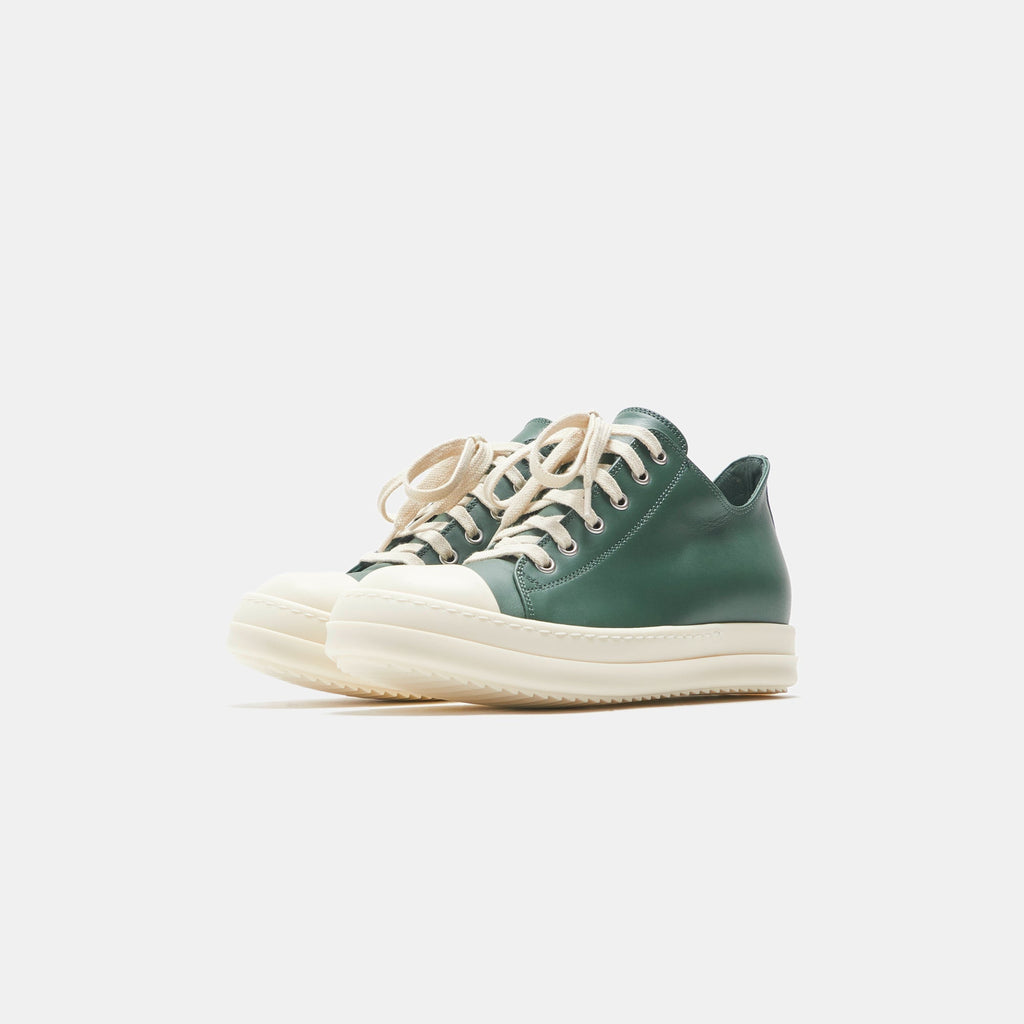 Wmns Low Sneakers Teal Rick owens – Гарантія оригінальності – вид ззаду