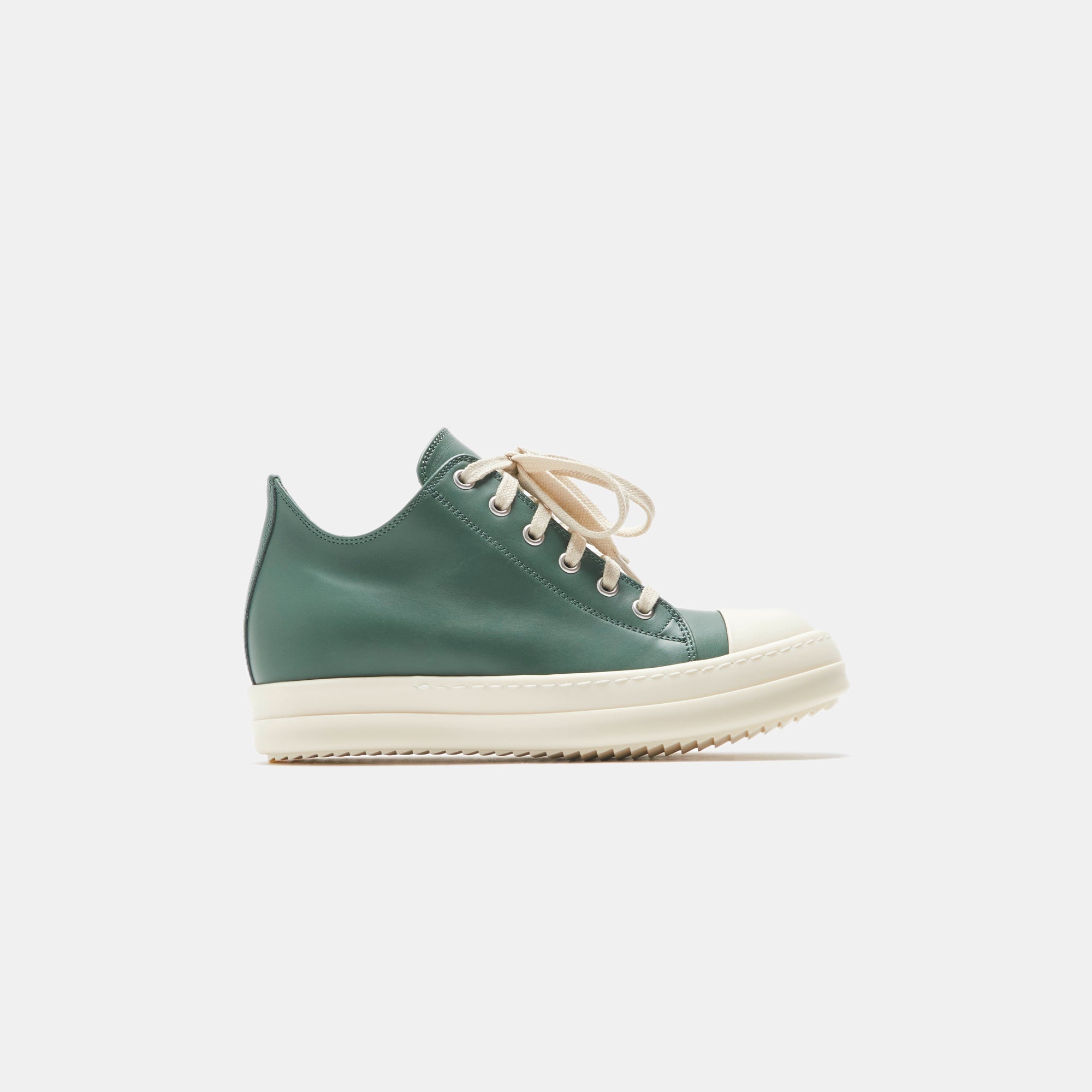 Wmns Low Sneakers Teal Rick owens – Гарантія оригінальності – боковий вид