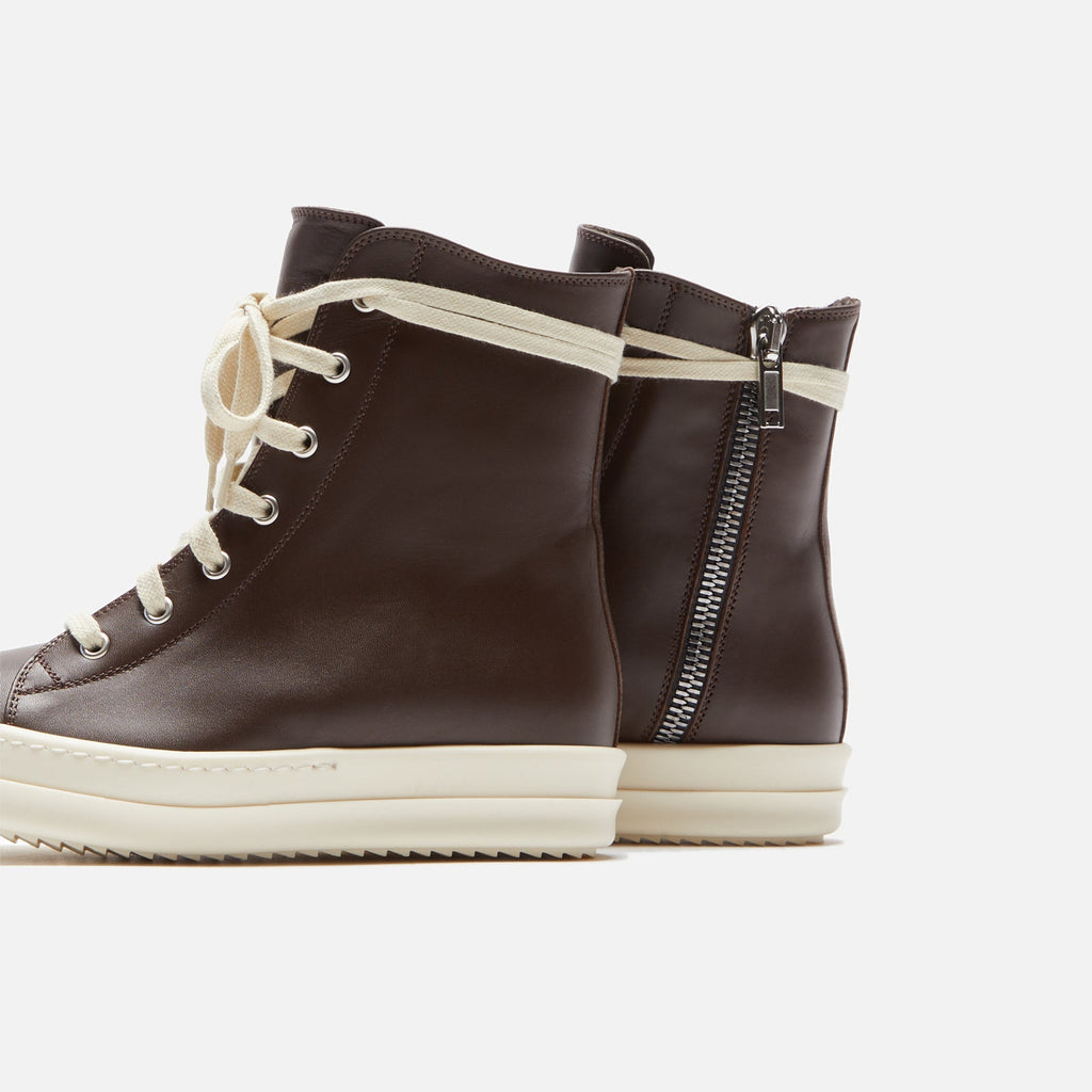 Wmns Scarpe In Pelle Sneakers Brown Rick owens оригінал – Купити в Україні – детальний вид