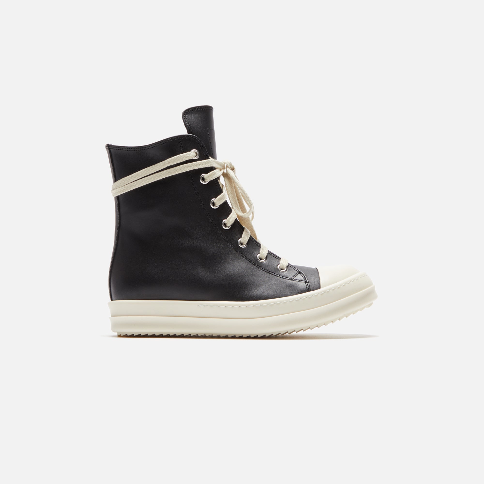 Оригінальна Wmns Scarpe In Pelle Sneakers Black Rick owens – боковий вид