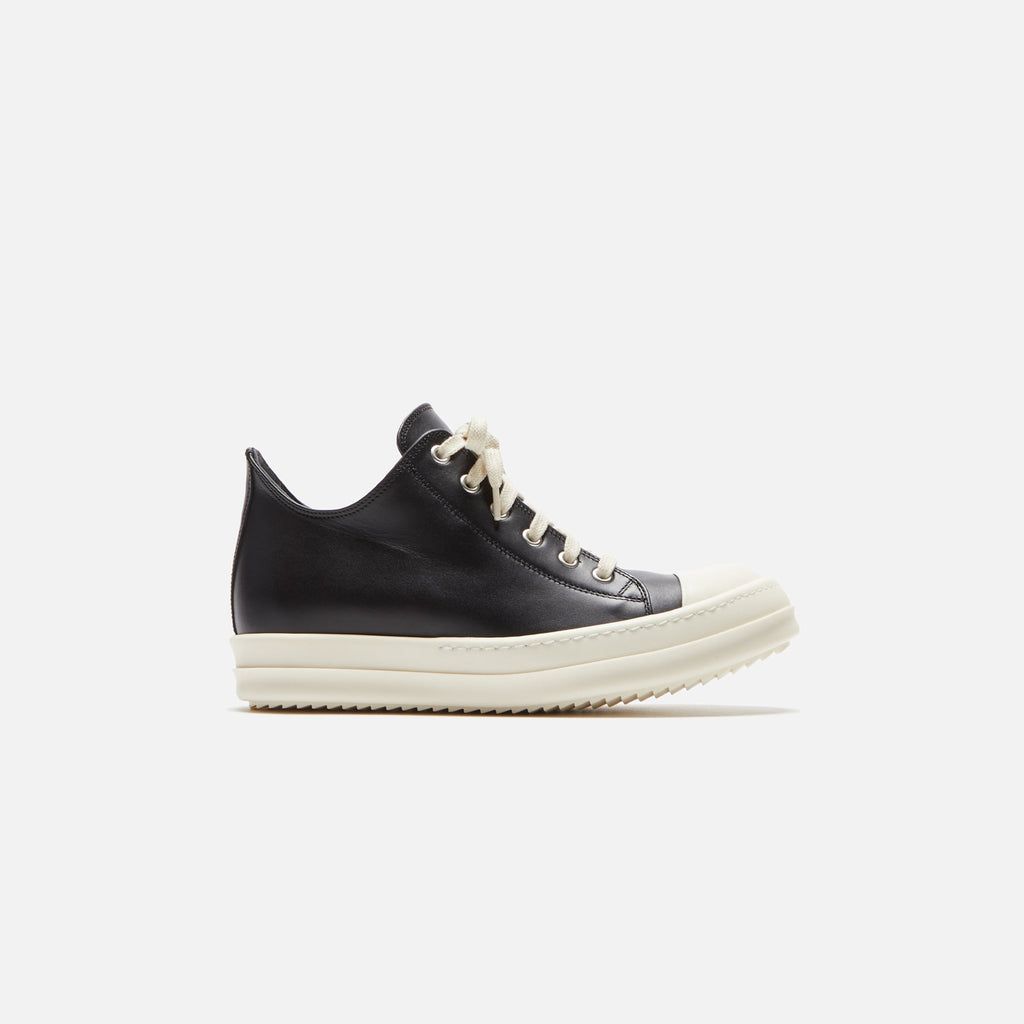 Wmns Scarpe In Pelle Low Sneakers Black Rick owens оригінал – Купити в Україні – боковий вид