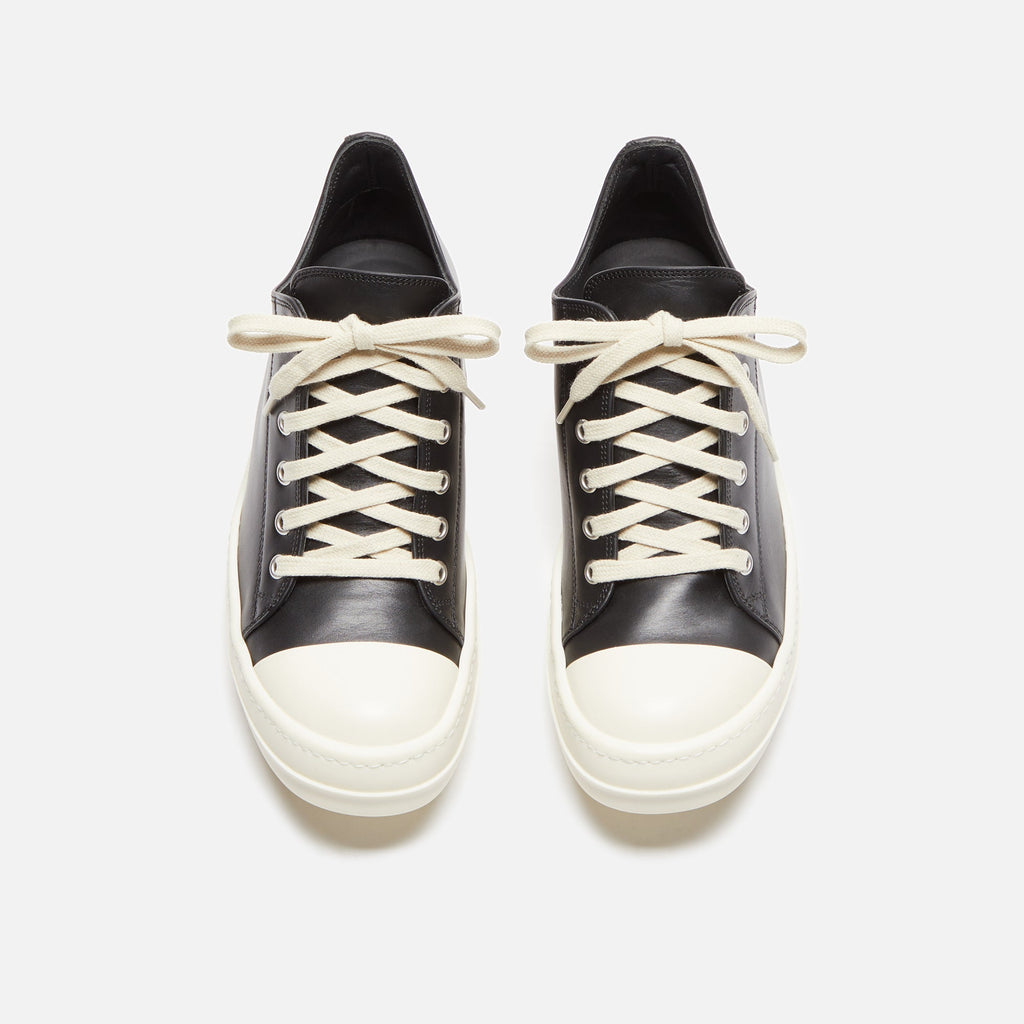 Wmns Scarpe In Pelle Low Sneakers Black Rick owens оригінал – Купити в Україні – збільшений вид