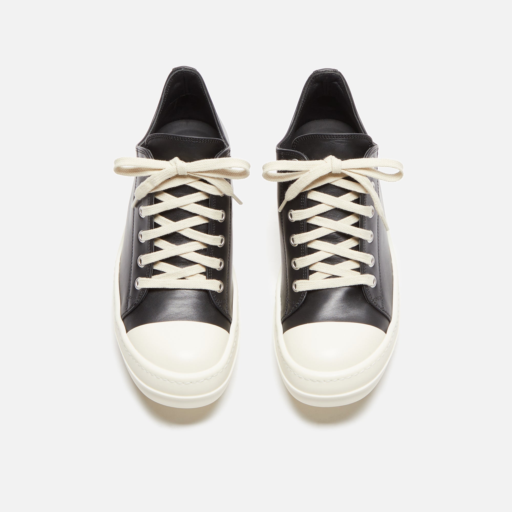 Wmns Scarpe In Pelle Low Sneakers Black Rick owens оригінал – Купити в Україні – збільшений вид