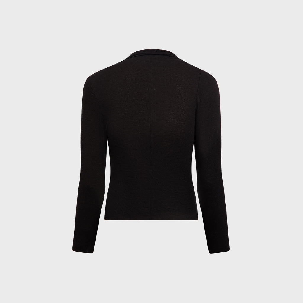 Оригінальна Allanah Tee Black Rick owens – вид ззаду