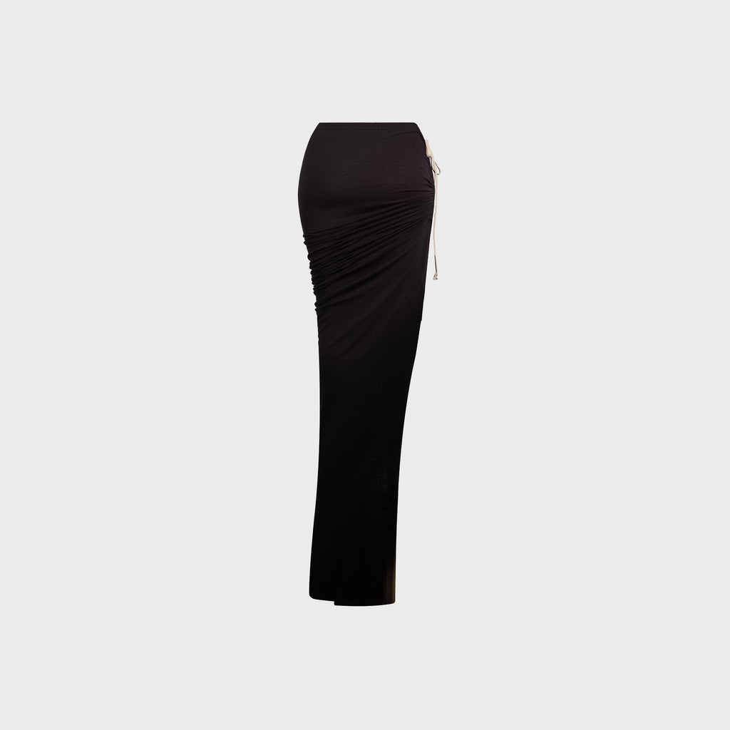 Edfu Skirt Black Rick owens оригінал – Купити в Україні – вид ззаду