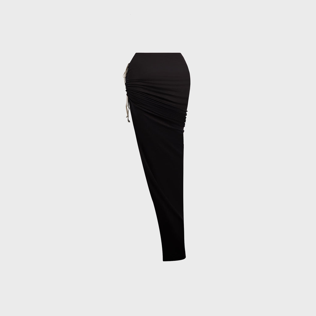 Edfu Skirt Black Rick owens оригінал – Купити в Україні – боковий вид