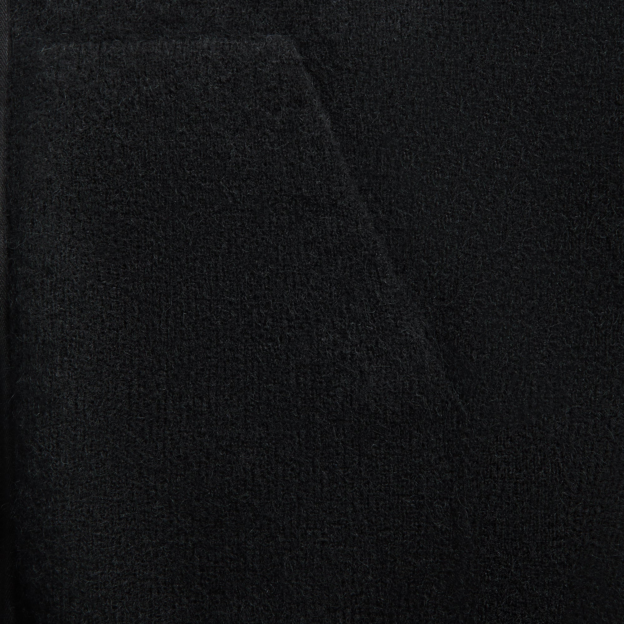 Alpaca Gimp Hoodie Black Rick owens – Гарантія оригінальності – детальний вид