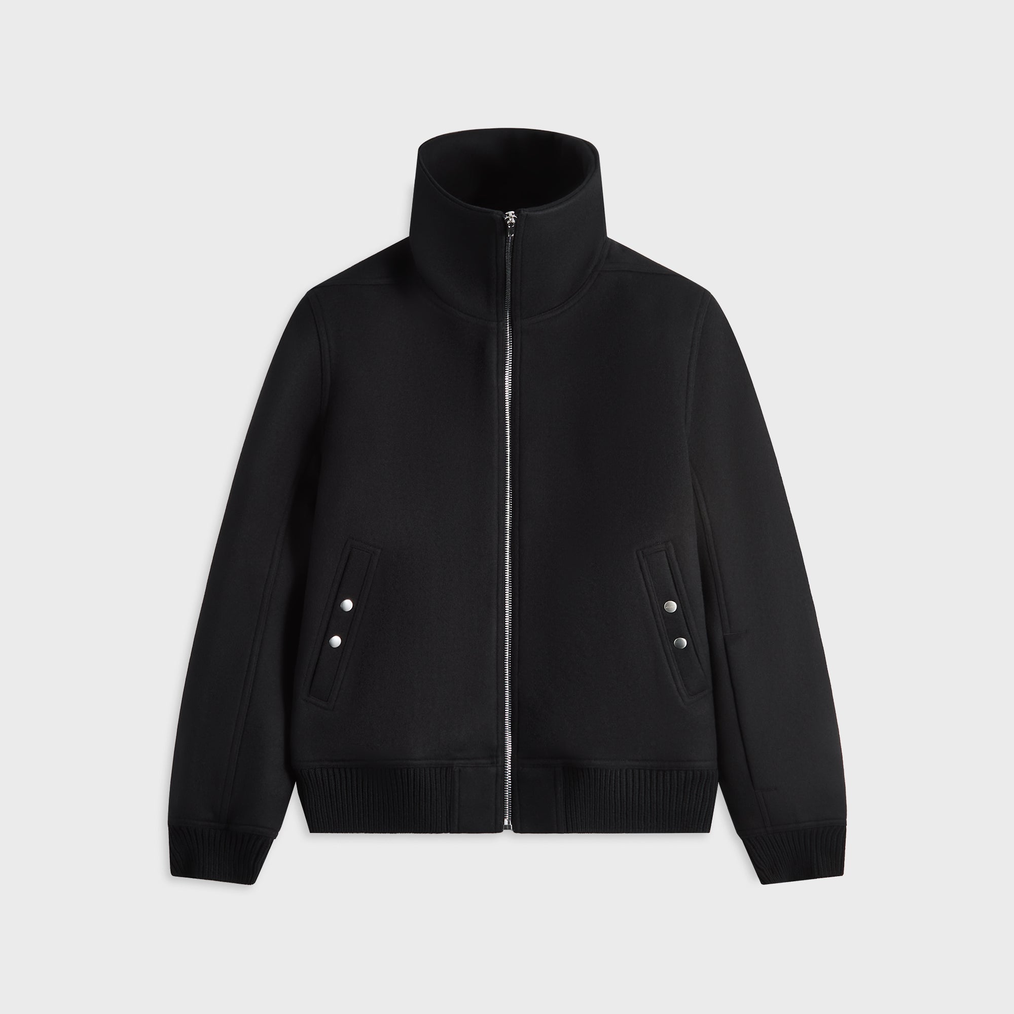 Bomber Imbottito Blixa Dracucollar Black Rick owens – Гарантія оригінальності – боковий вид