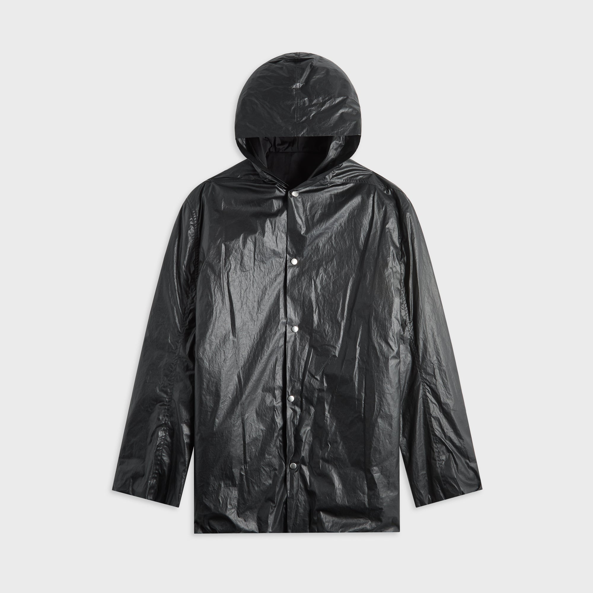 Giacca Imbottita Cropped Jacket Black Rick owens оригінал – Купити в Україні – боковий вид